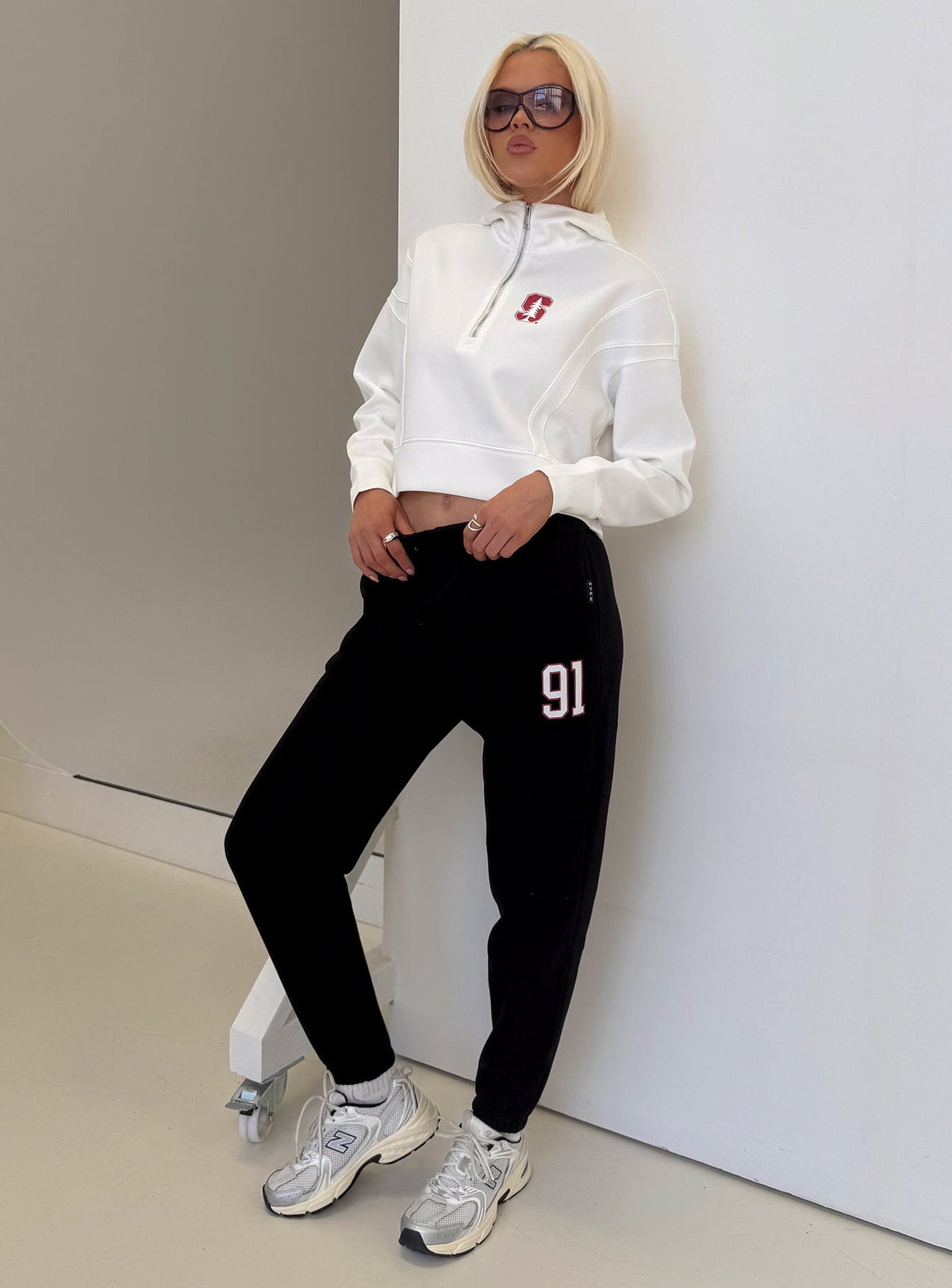 #NOVERA - Pantalón de Chándal Jimena Negro -