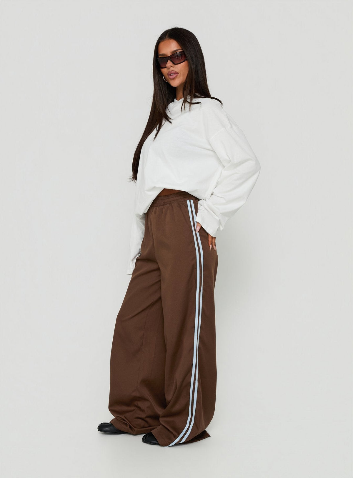 #NOVERA - Pantalón de Chándal Asturias Marrón y Azul -
