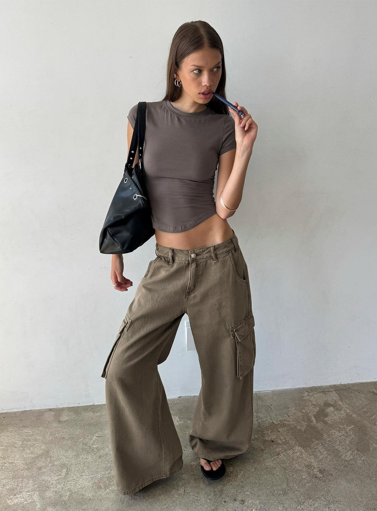 #NOVERA - Pantalón Hudsen Caqui Cargo -