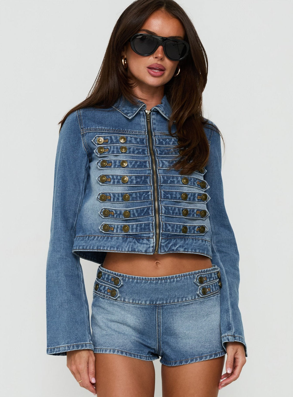 #NOVERA - Chaqueta Kingstonn Azul Lavado Denim -