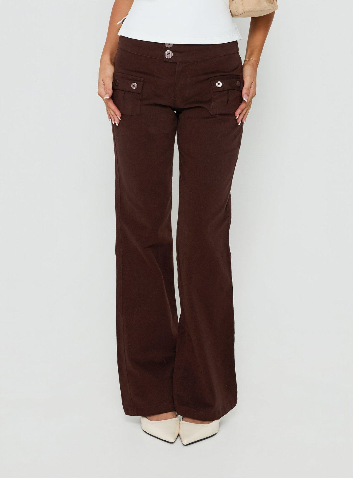 #NOVERA - Pantalón Vanla Marrón -