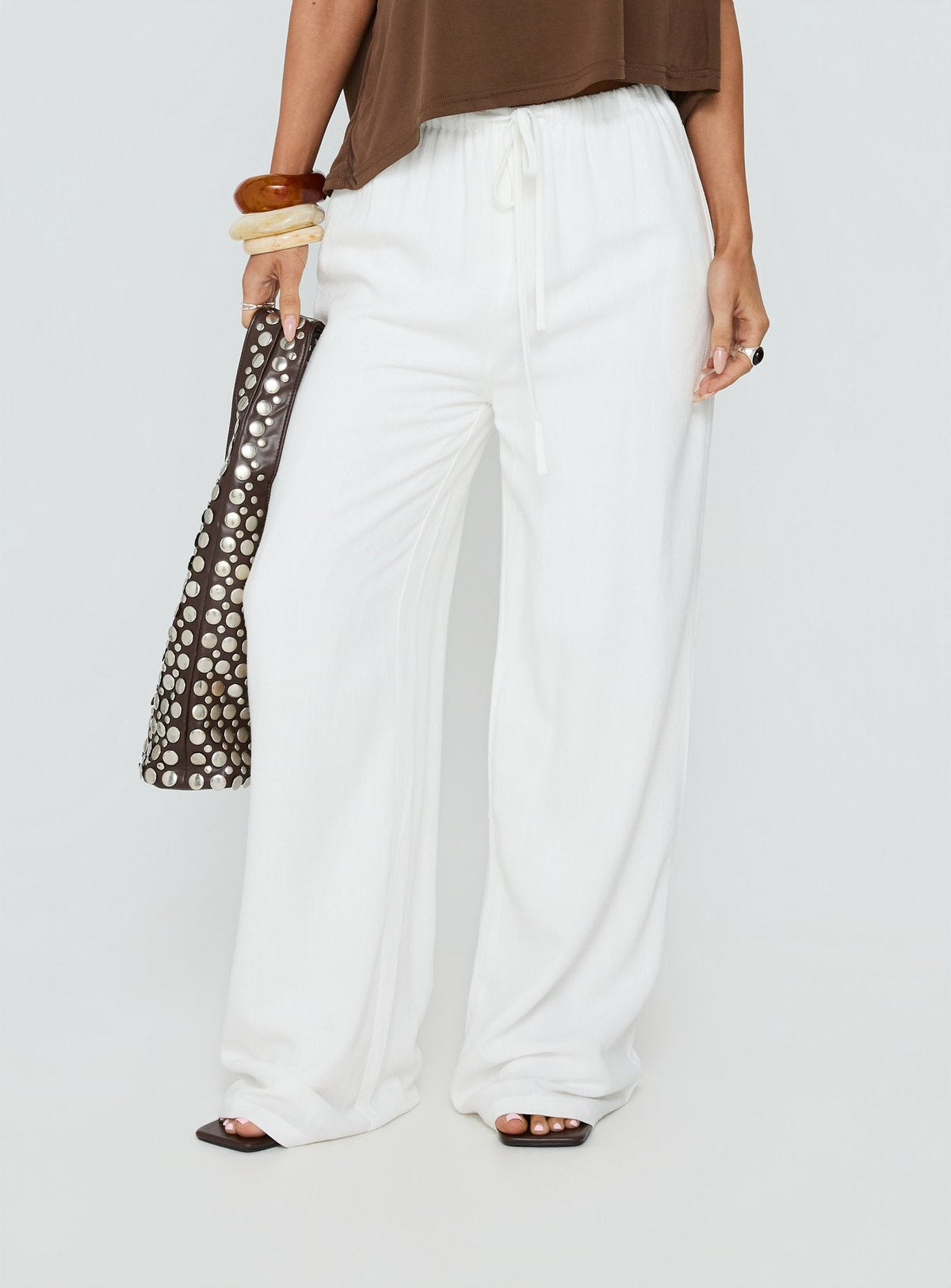 #NOVERA - Pantalón Parklea Blanco -