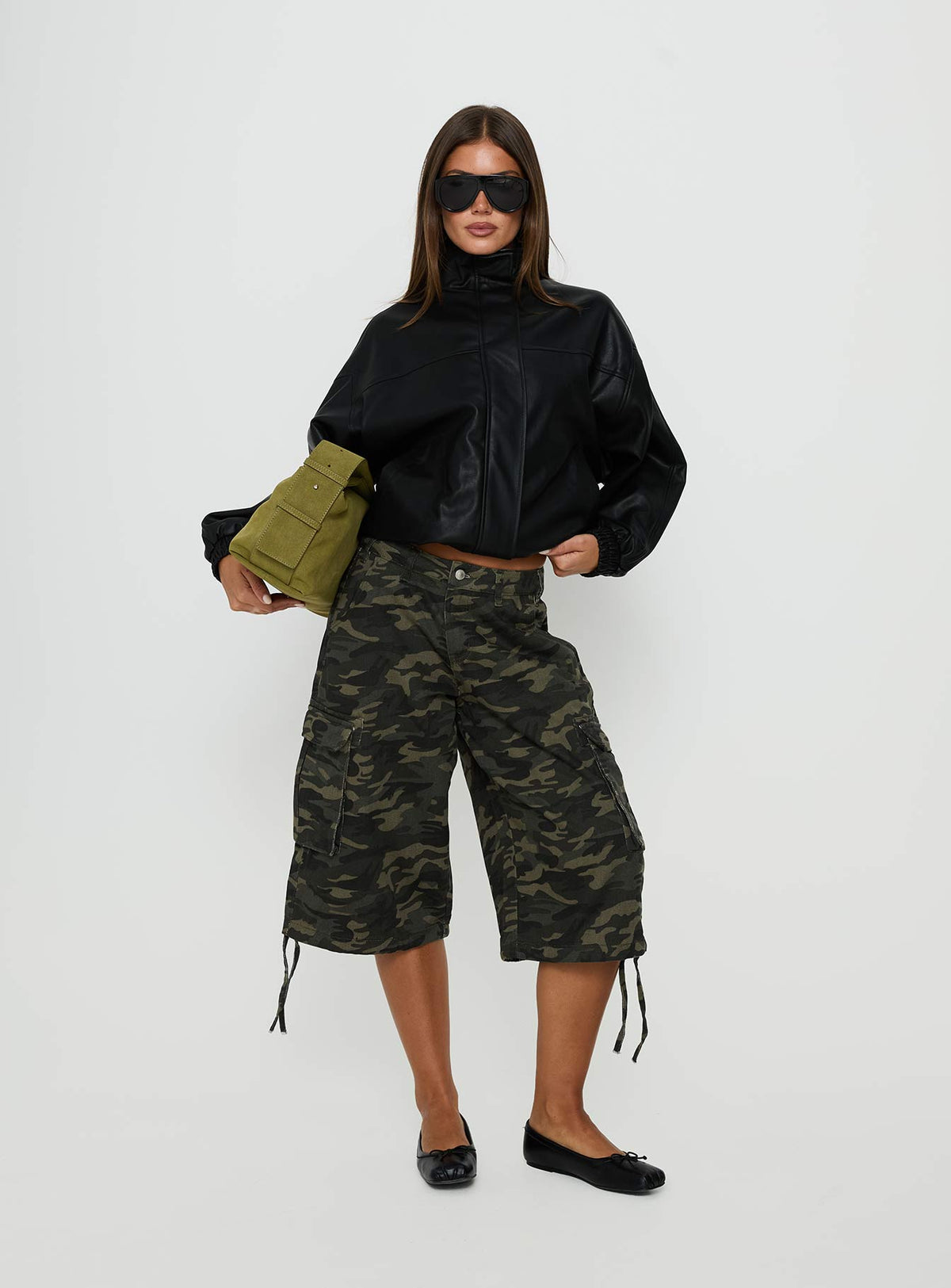 #NOVERA - Shorts Hudsen Camuflaje Largos Cargo II -