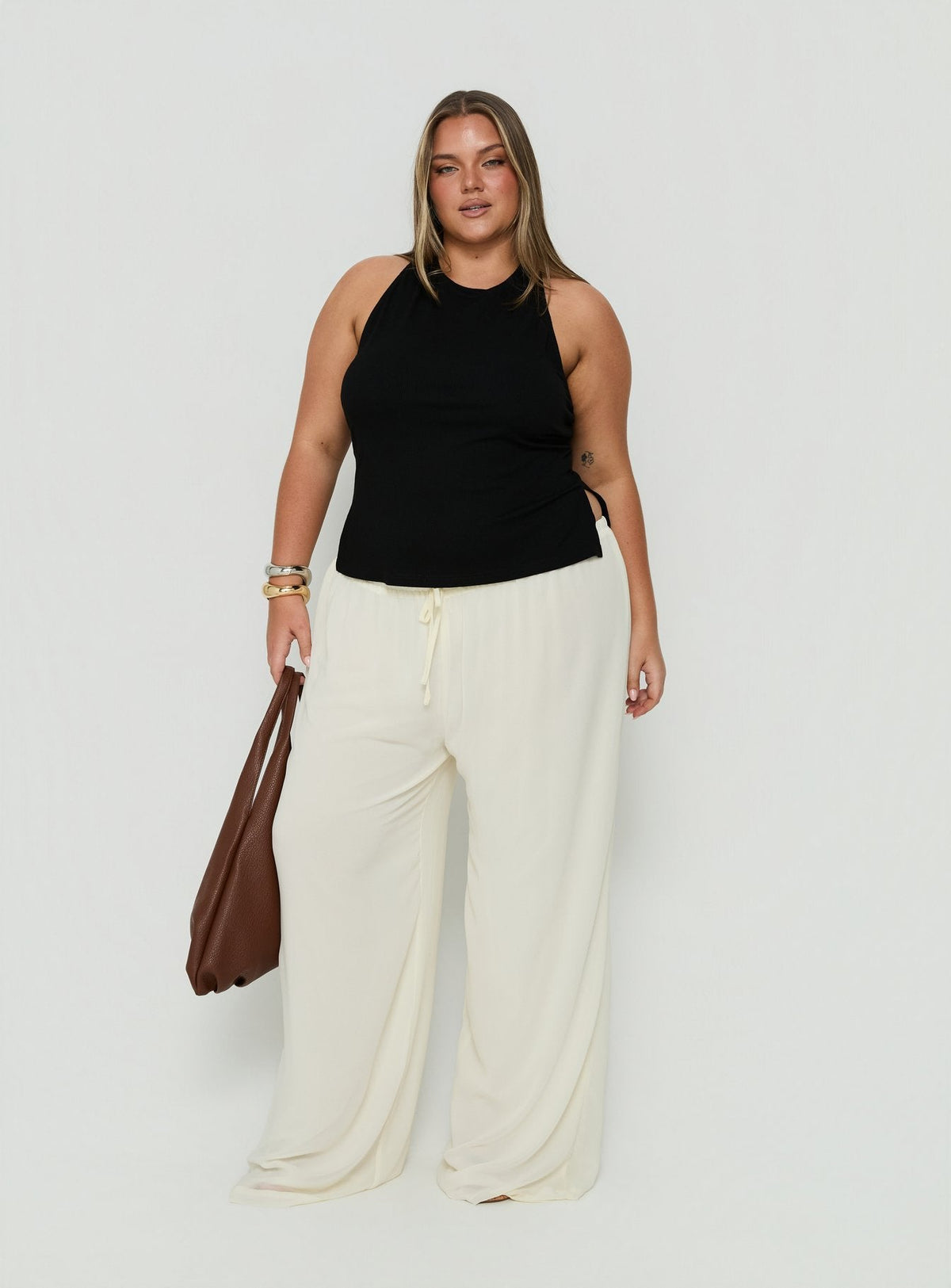 #NOVERA - Top Harlene Negro Talla Grande -