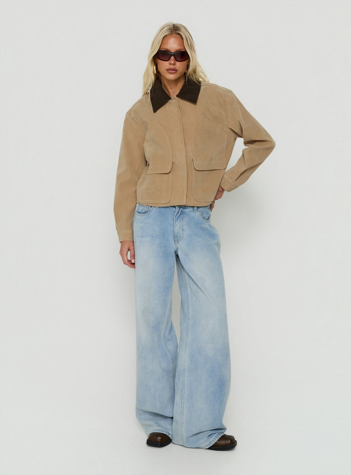 #NOVERA - Chaqueta Goldee Workwear Camel -
