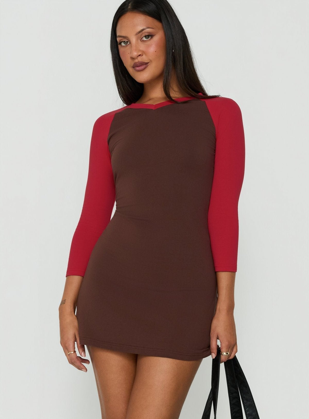 #NOVERA - Vestido Mini Kipp Multicolor Raglan Canalé -