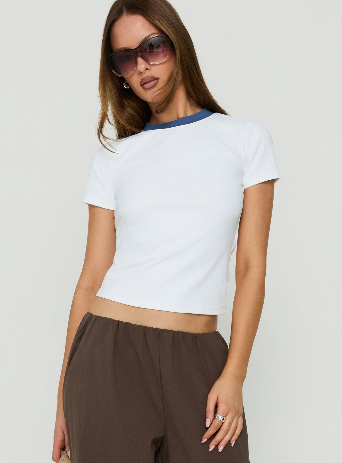 #NOVERA - Camiseta Burgos Blanca y Azul -