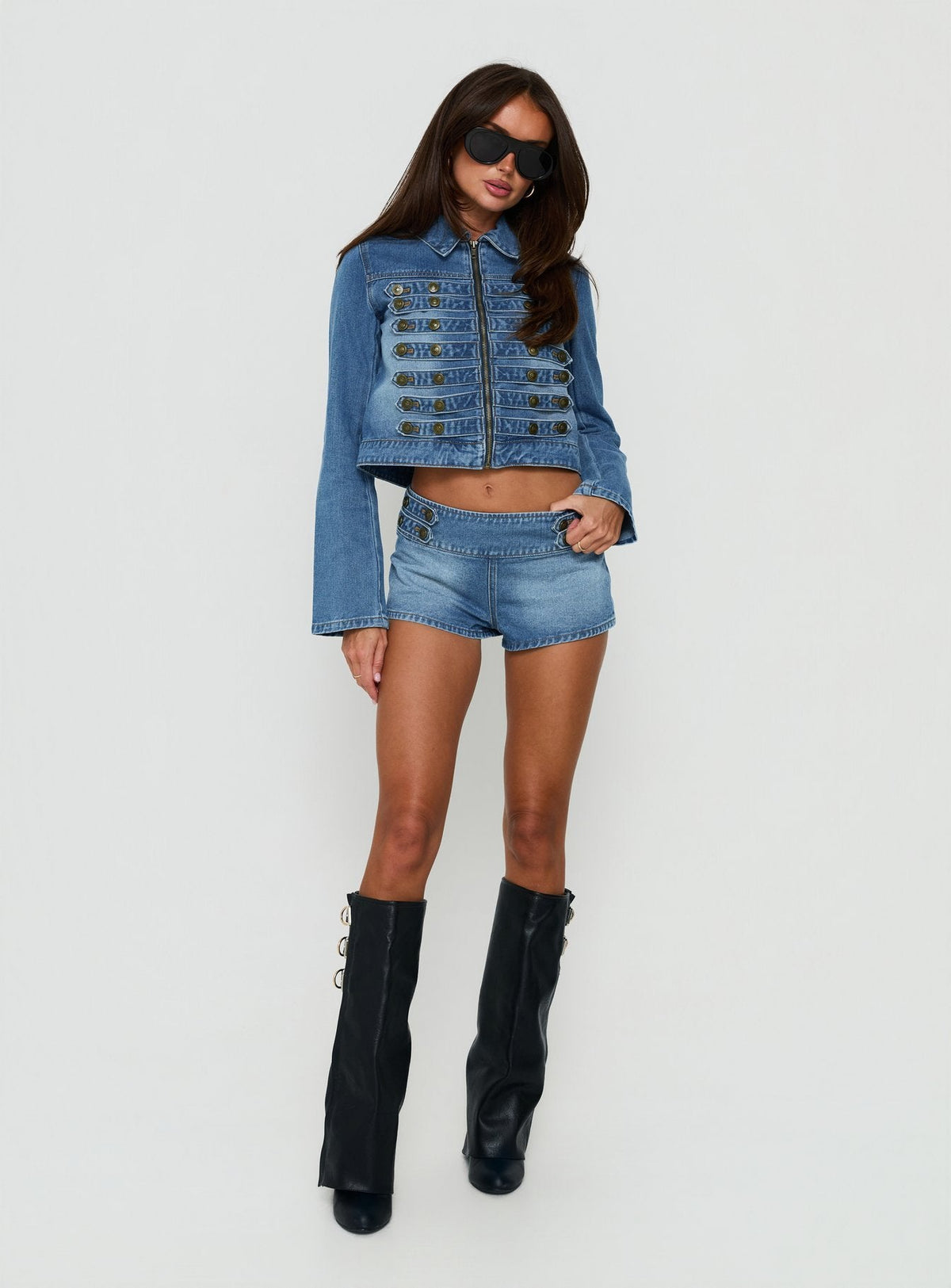 #NOVERA - Chaqueta Kingstonn Azul Lavado Denim -