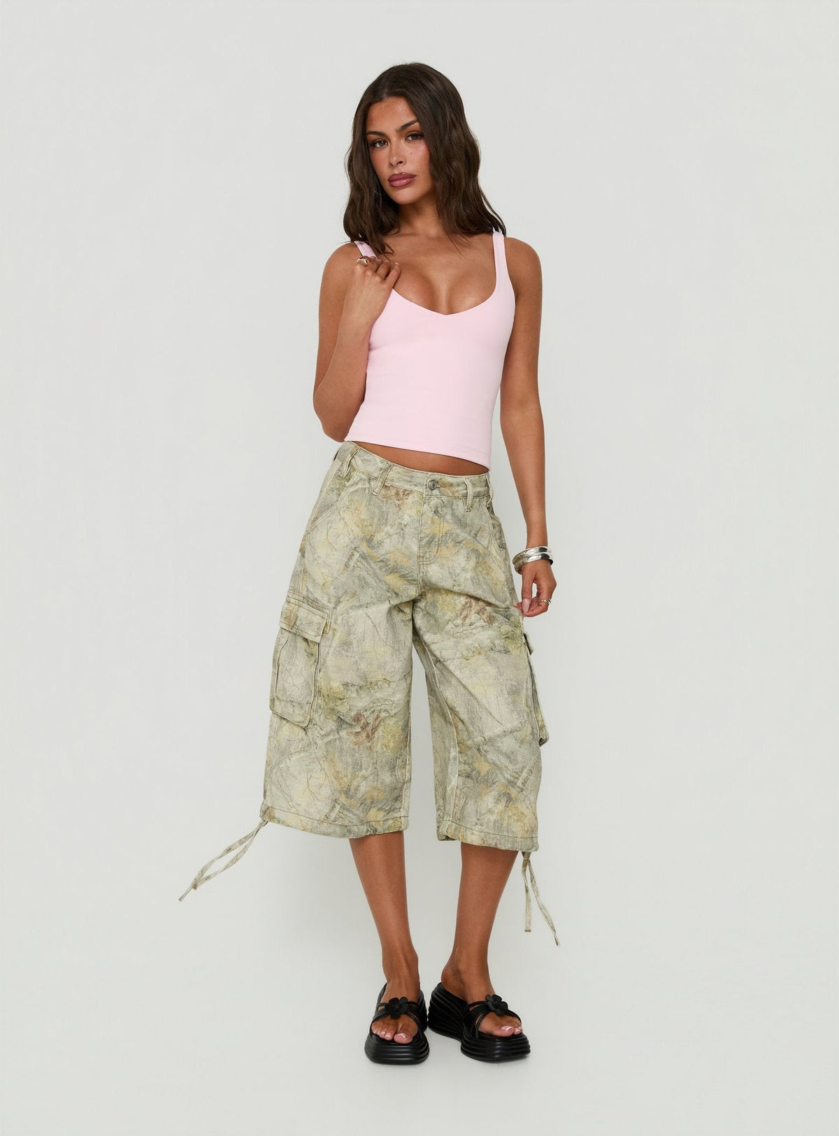 #NOVERA - Shorts Hudsen Camuflaje Largos Cargo -
