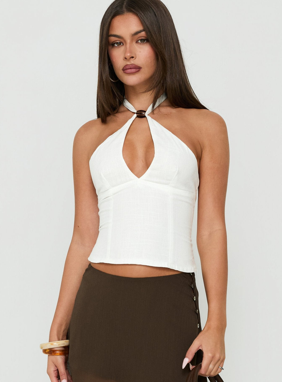 #NOVERA - Top Patricia Blanco Halter -