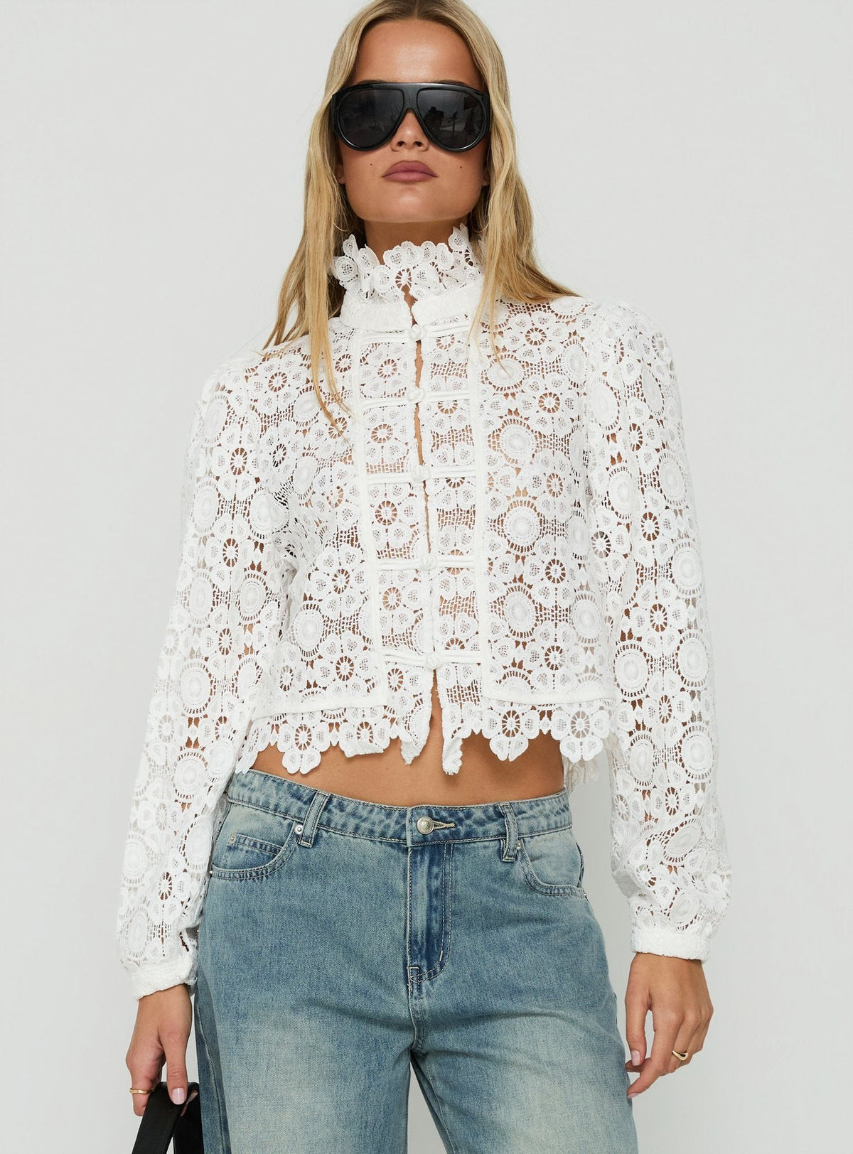 #NOVERA - Blusa Almería Porcelana -