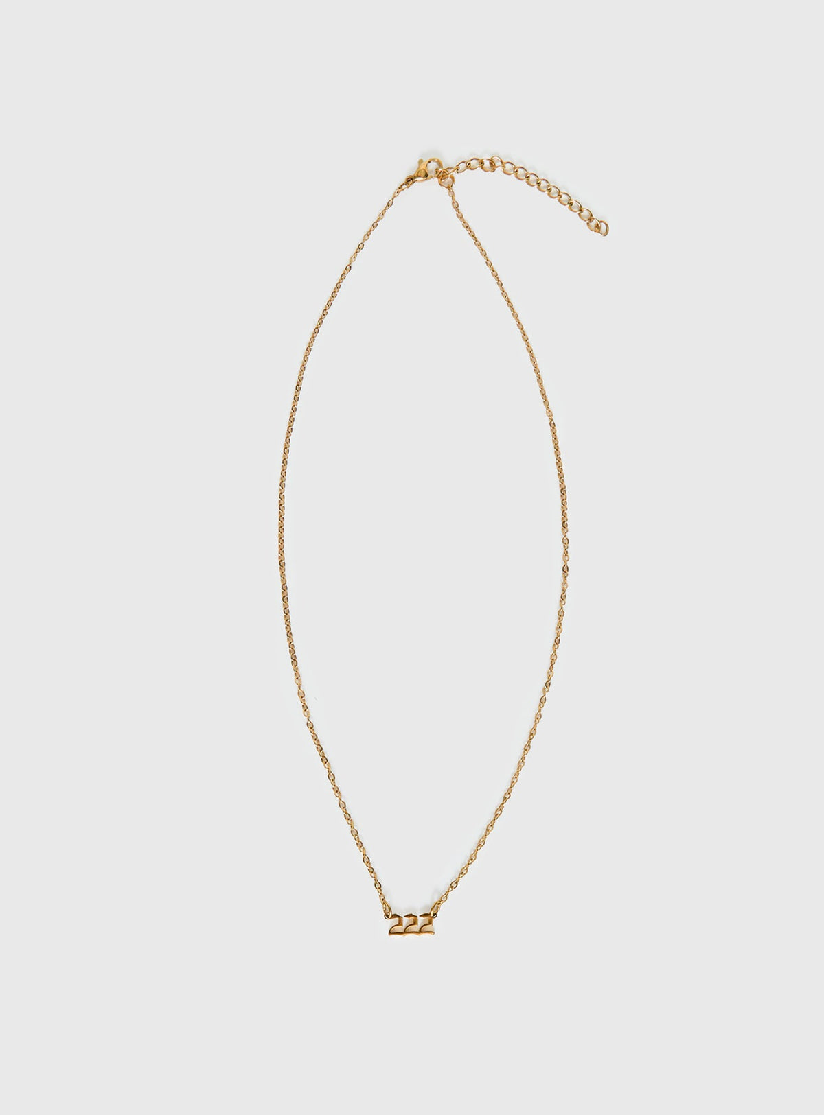 #NOVERA - Collar Angel Dorado Bañado en Oro -