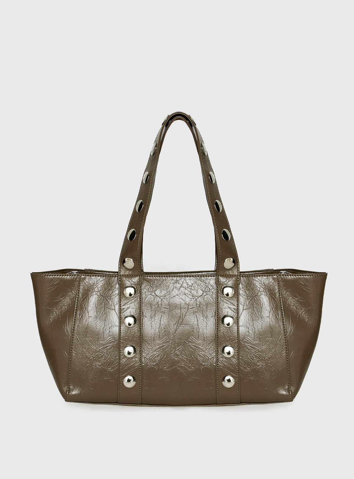 #NOVERA - Bolso de Hombro Marisol Caqui Bordado -