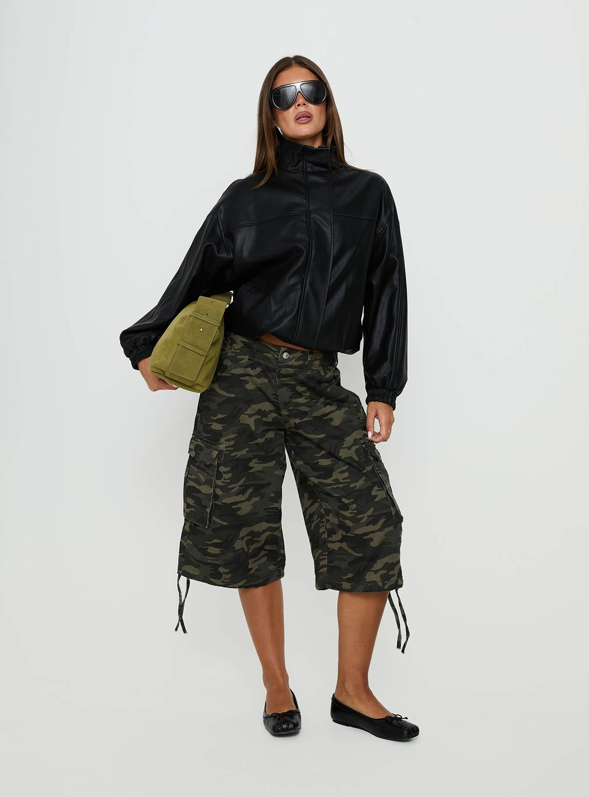 #NOVERA - Shorts Hudsen Camuflaje Largos Cargo II -