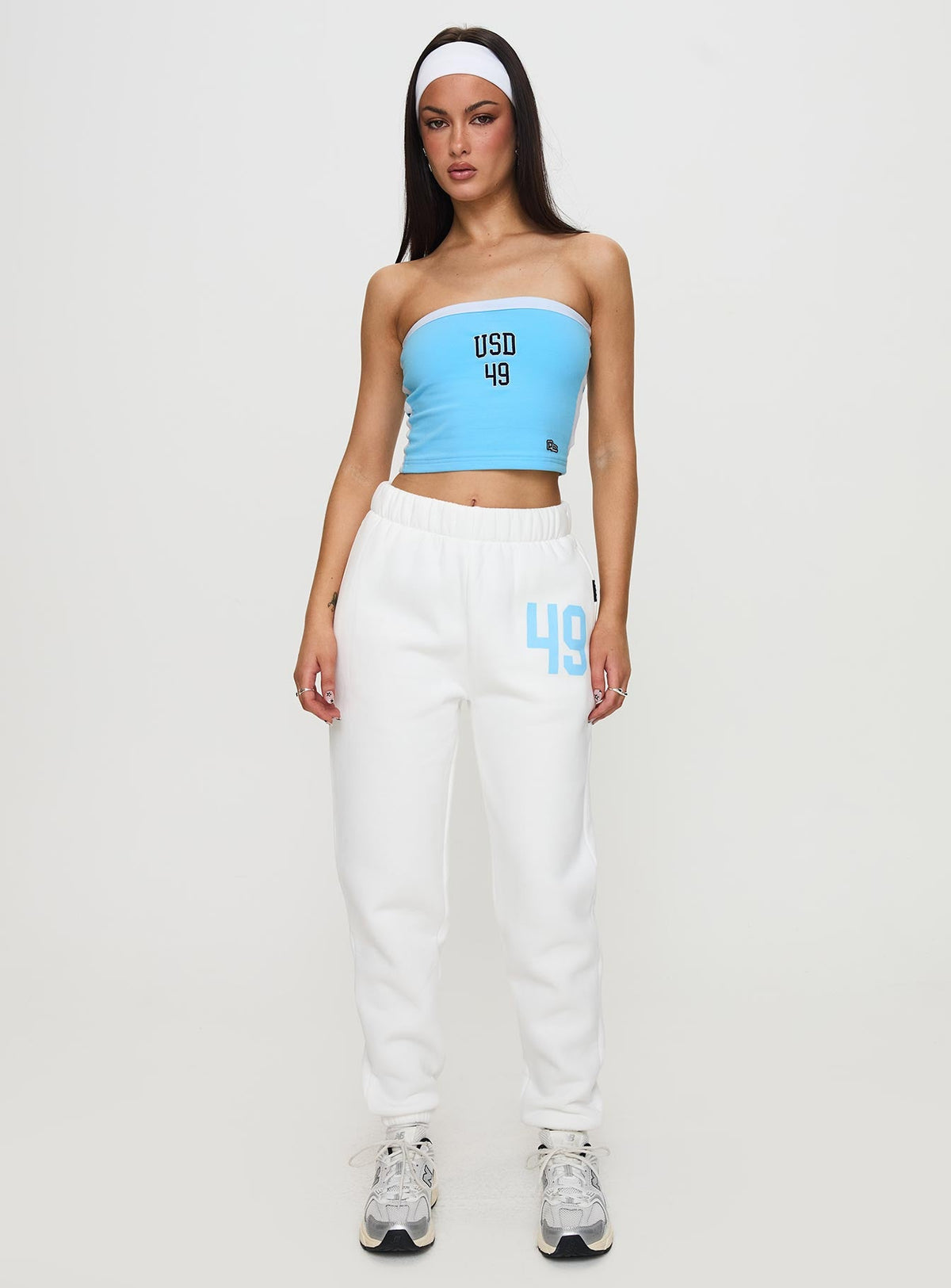 #NOVERA - Pantalón de Chándal Usd Blanco -