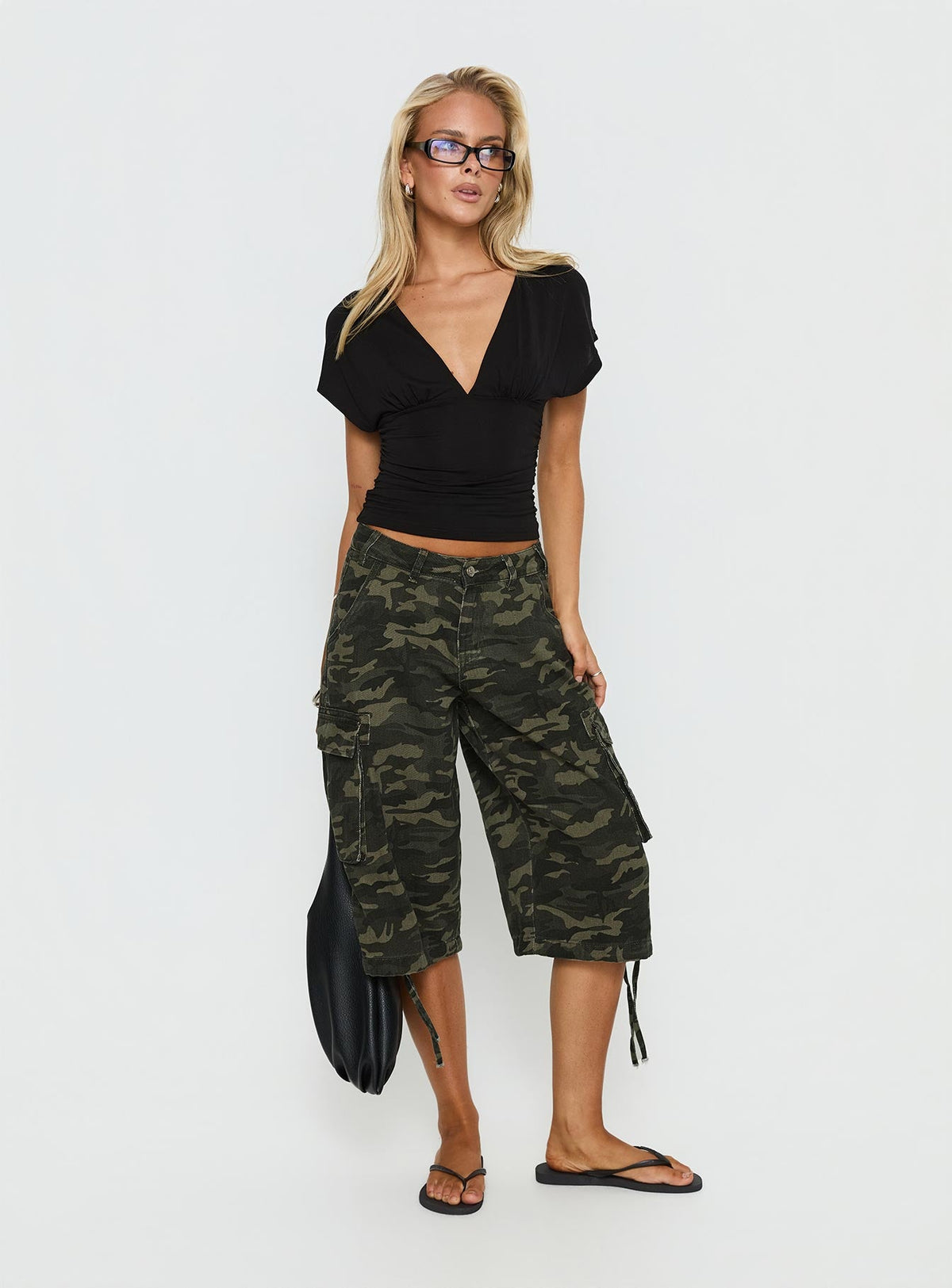 #NOVERA - Shorts Hudsen Camuflaje Largos Cargo II -