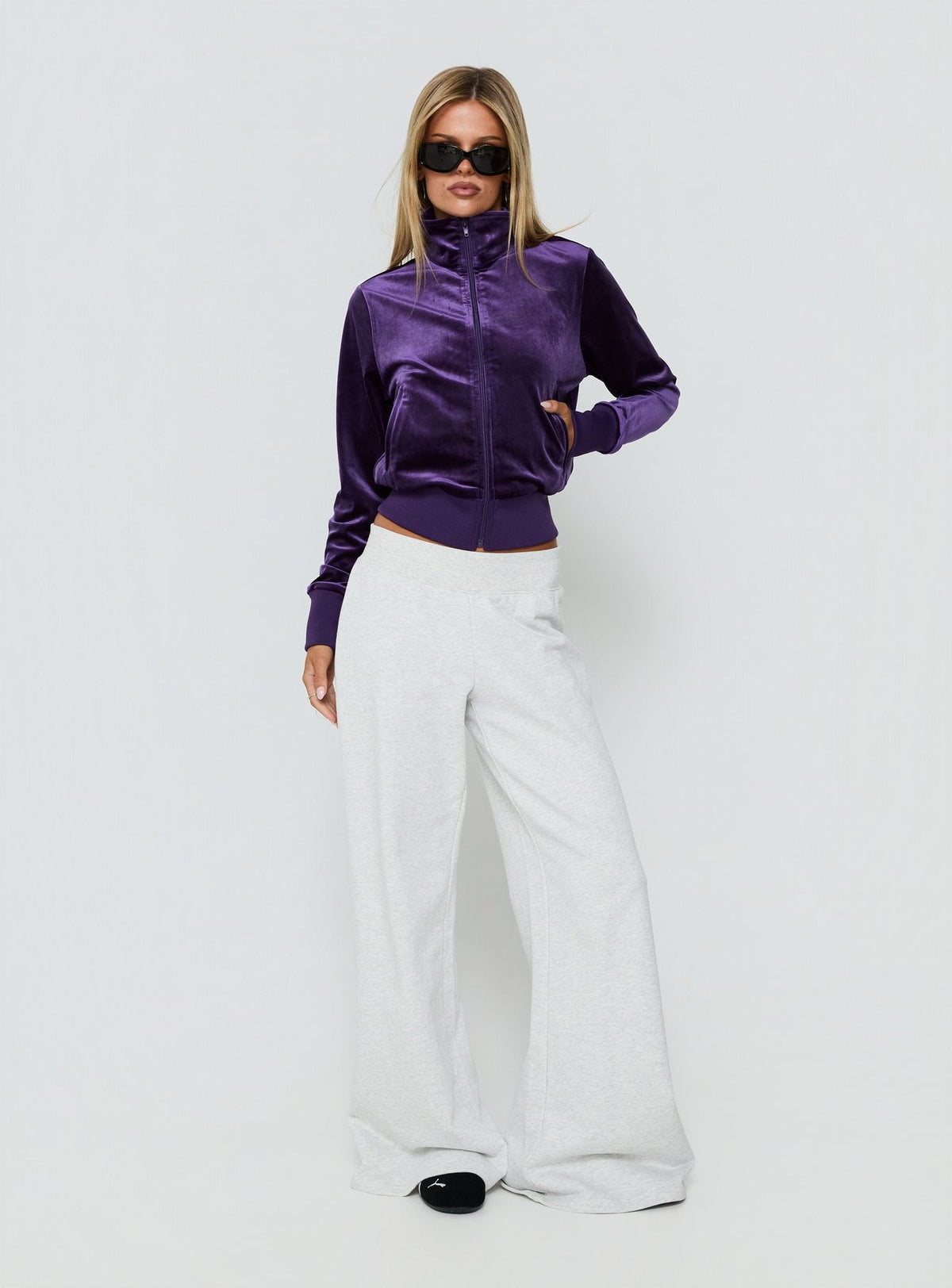 #NOVERA - Chaqueta Alba Ciruela -