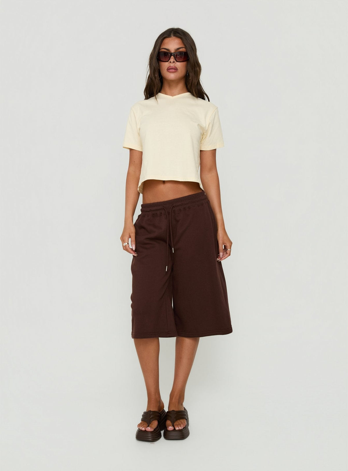 #NOVERA - Camiseta Dealia Amarilla Holgada -