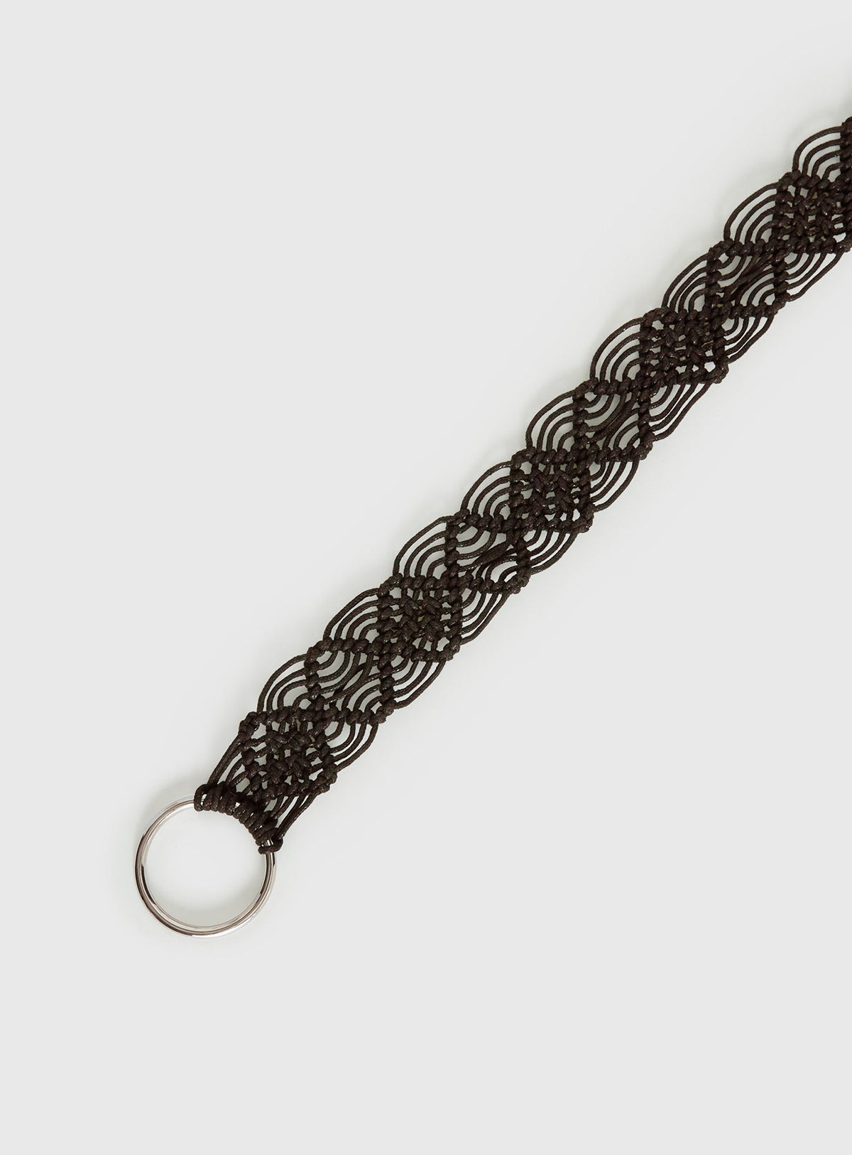 #NOVERA - Cinturón Dayten Marrón de Crochet -