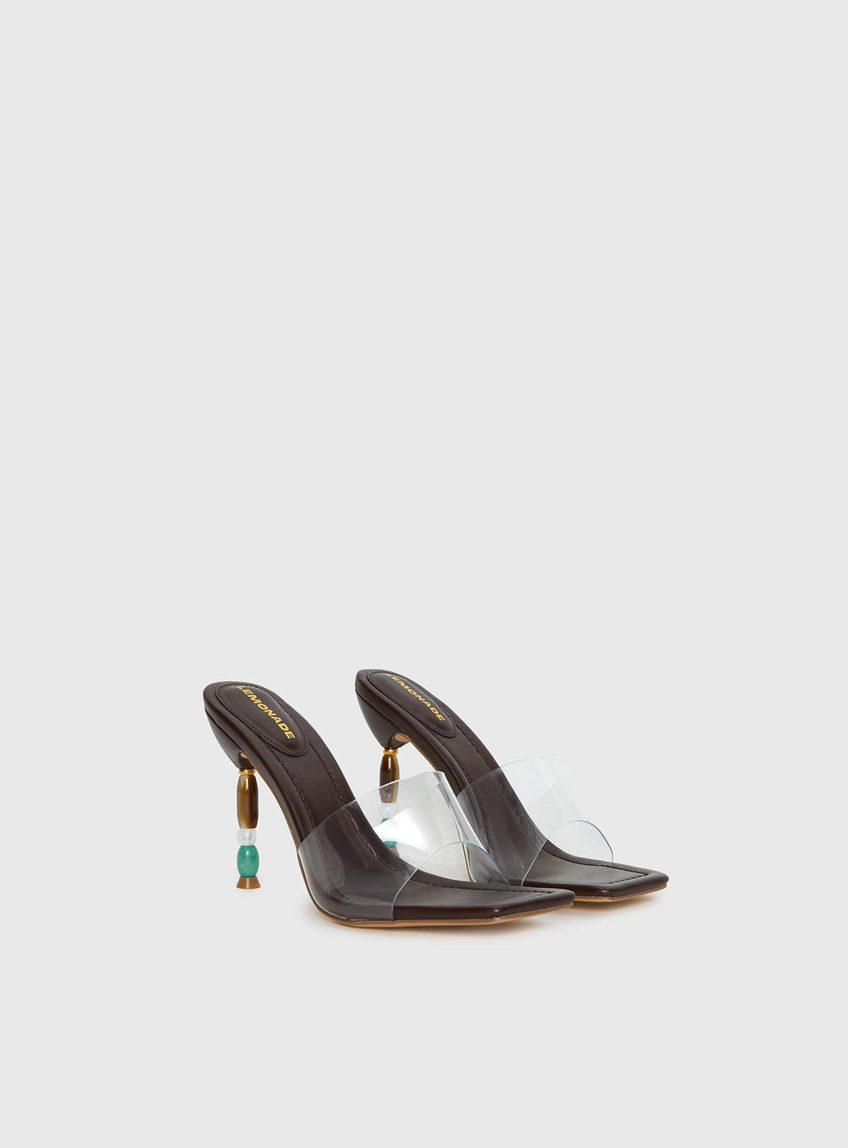#NOVERA - Tacones Nuria Multicolor con Abalorios -