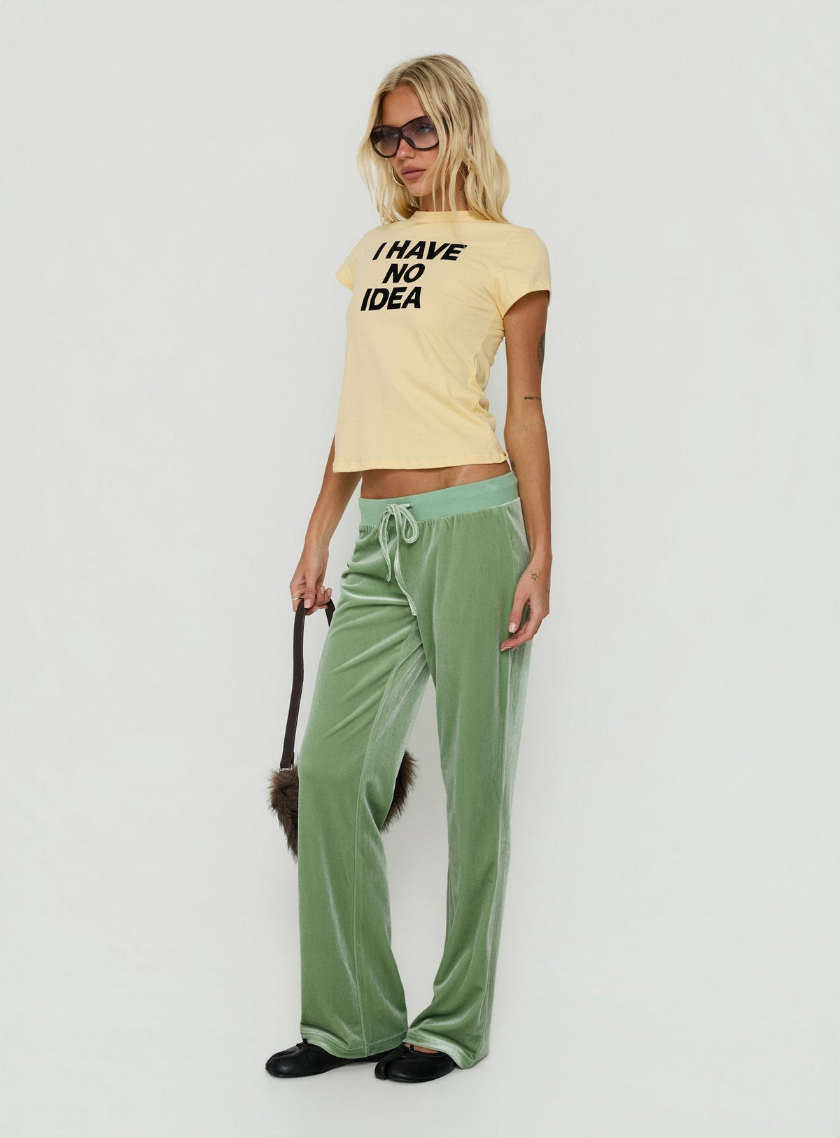 #NOVERA - Pantalón de Chándal Alba Salvia -