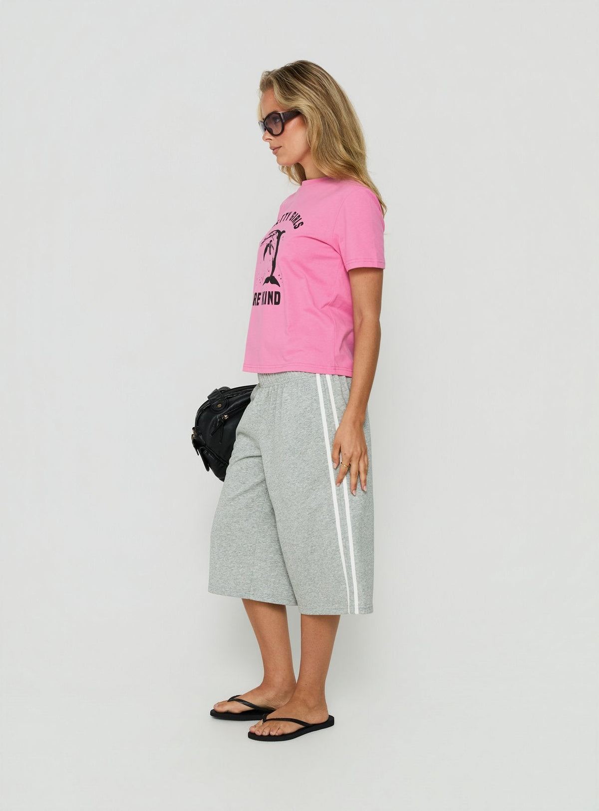 #NOVERA - Shorts Sayllor Gris Jaspeado Largos -