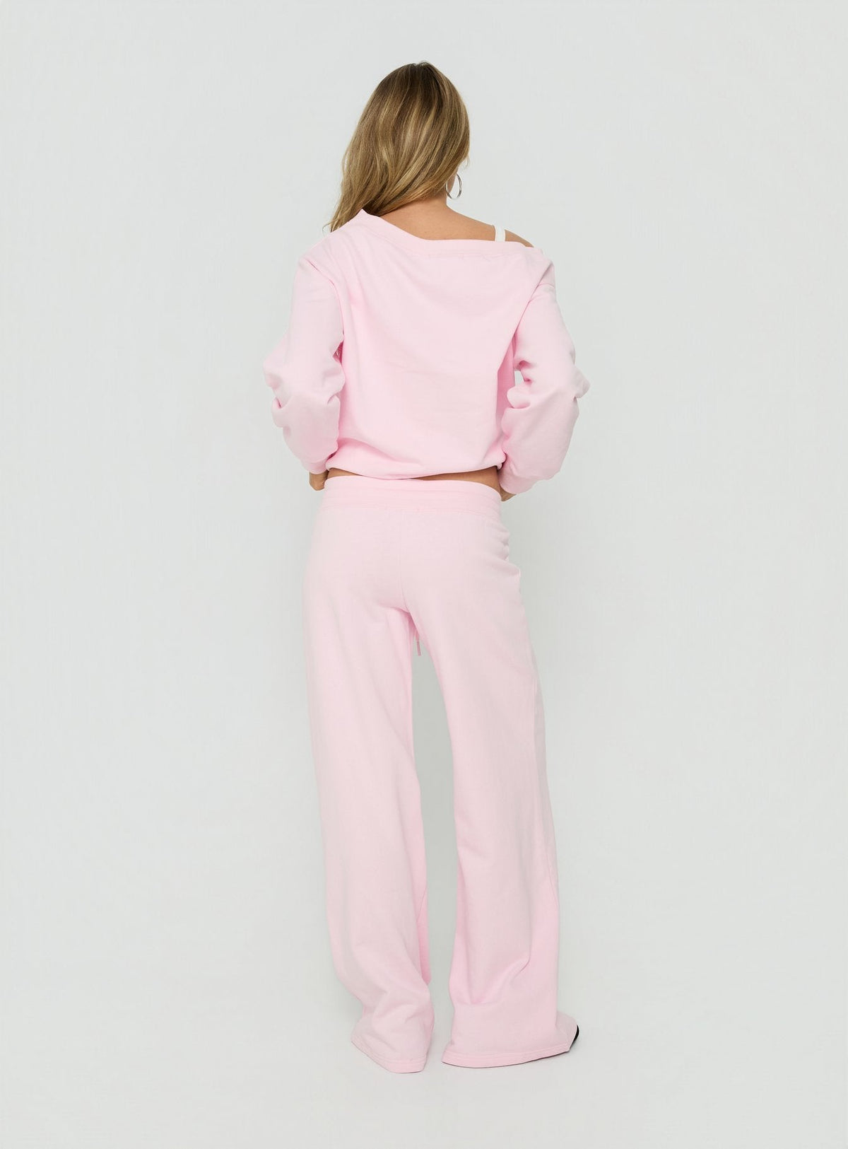 #NOVERA - Pantalón Dodie Rosa de Pierna Ancha -