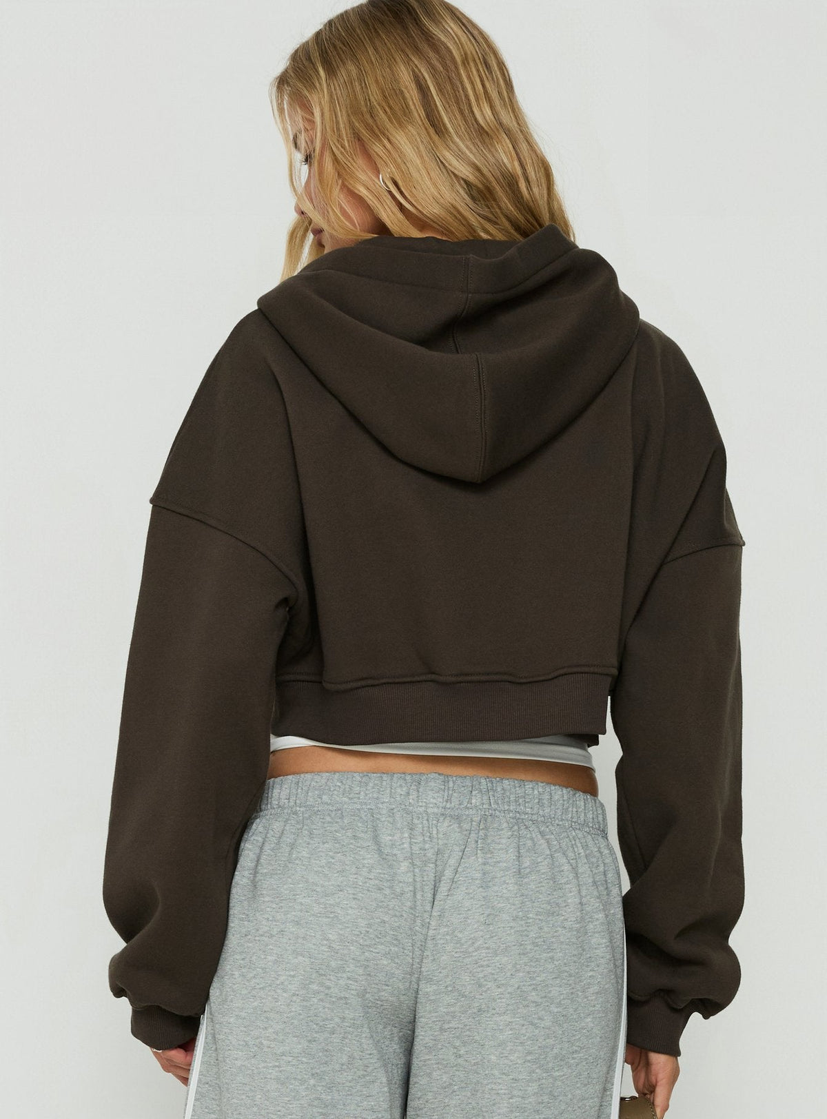 #NOVERA - Sudadera con Capucha Zellah Gris Hierro -