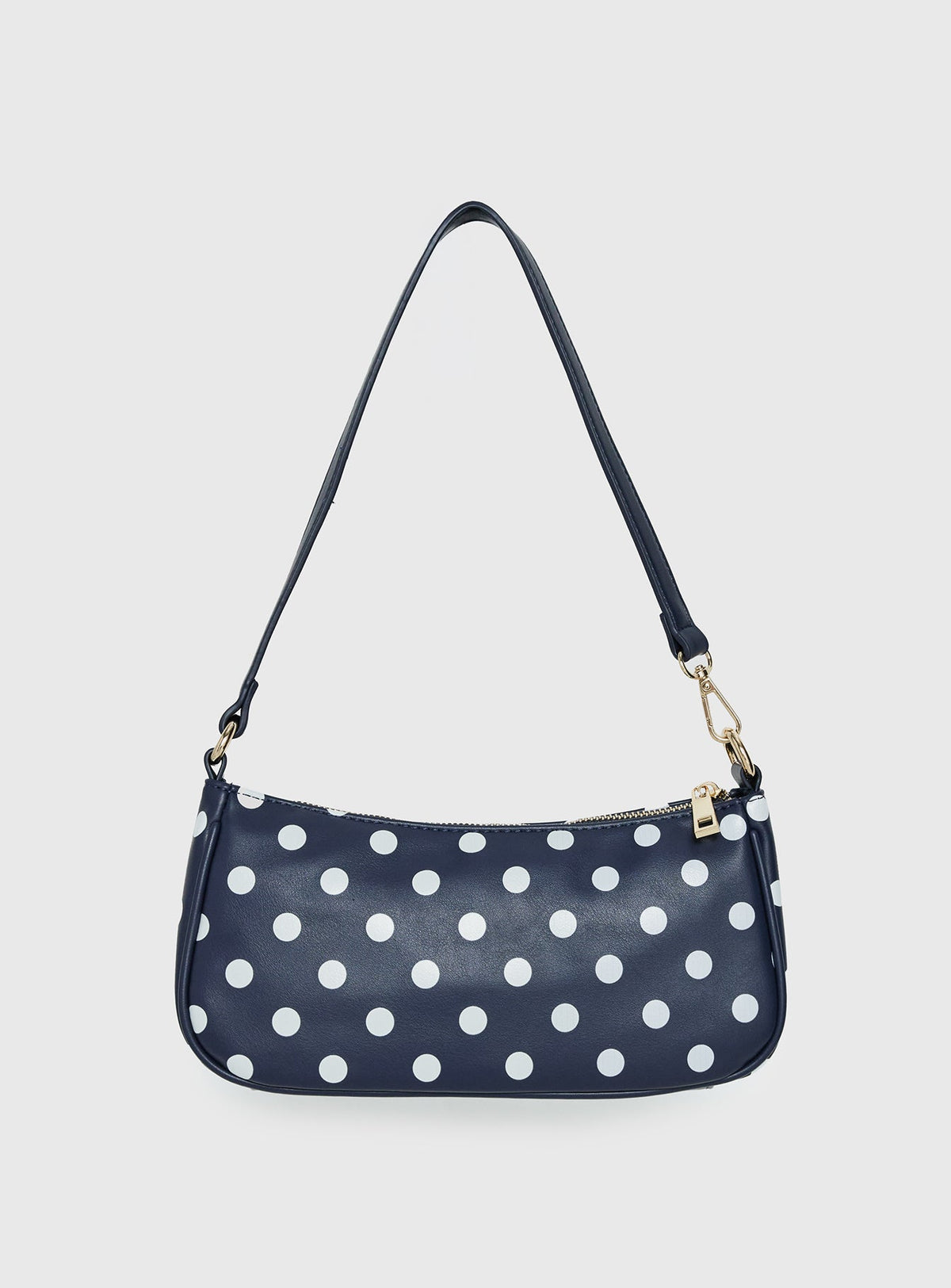 #NOVERA - Bolso Peta Piper Azul Marino de Lunares -