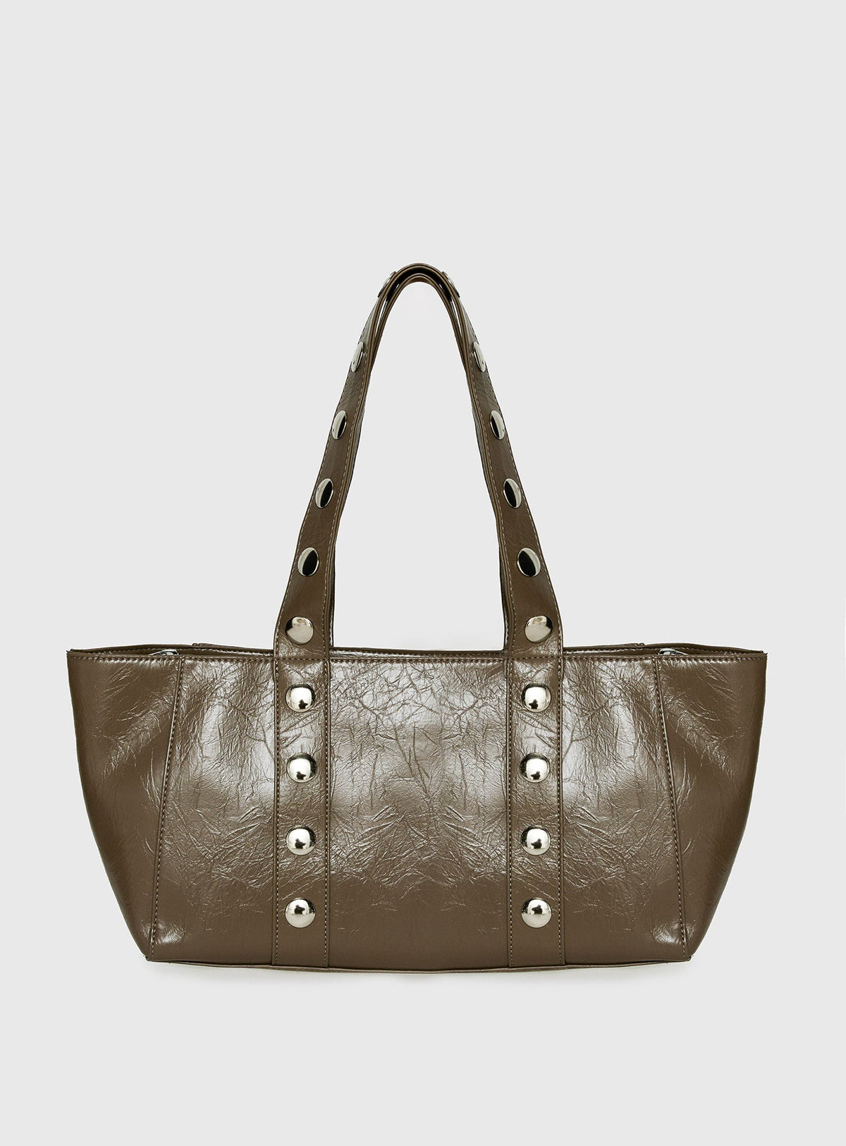 #NOVERA - Bolso de Hombro Marisol Caqui Bordado -
