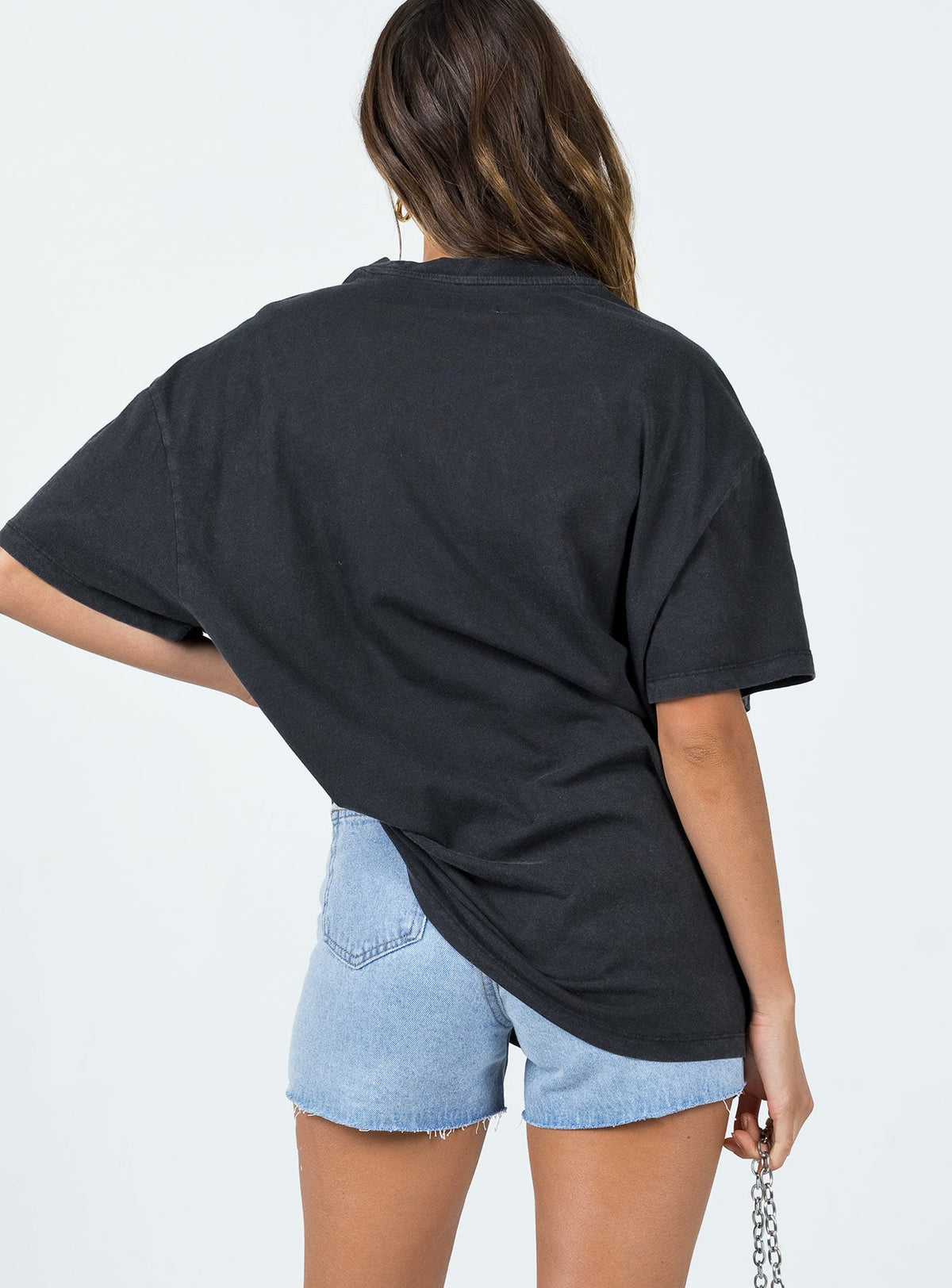 #NOVERA - Camiseta Ainhoa Negra Oversize -