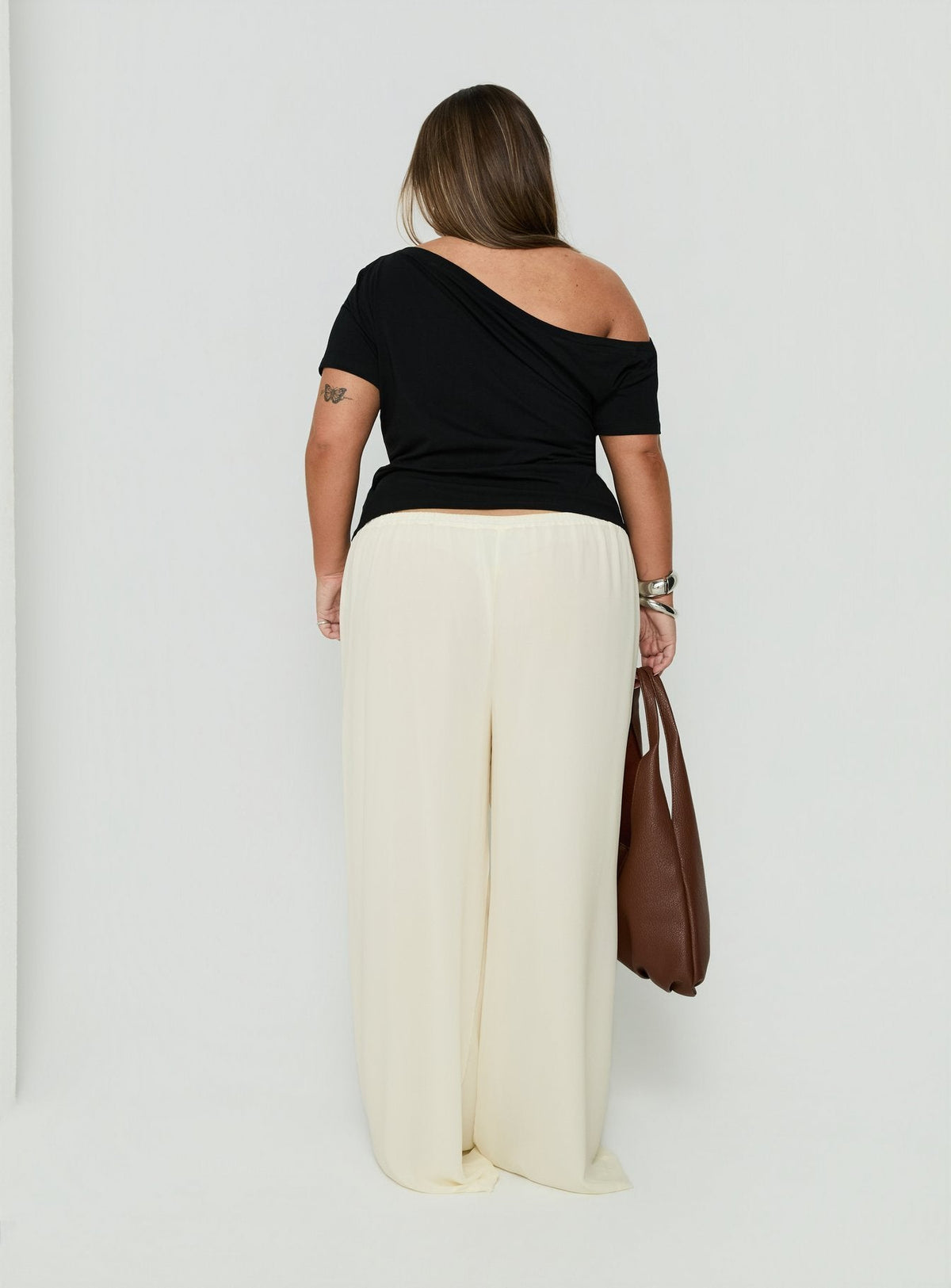 #NOVERA - Pantalón Ariadna Amarillo Talla Grande -