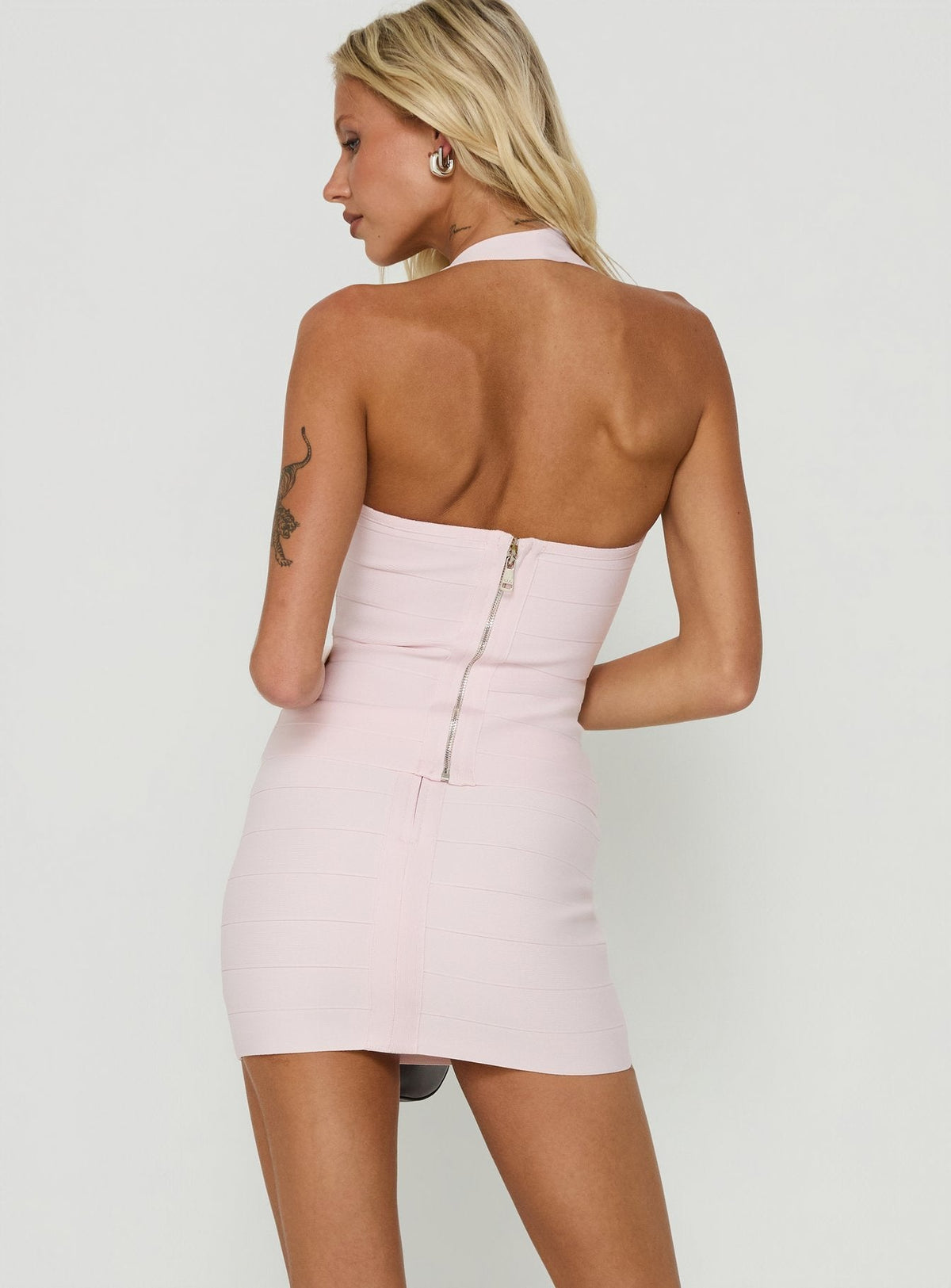 #NOVERA - Top Sefina Rosa Bandage Halter -