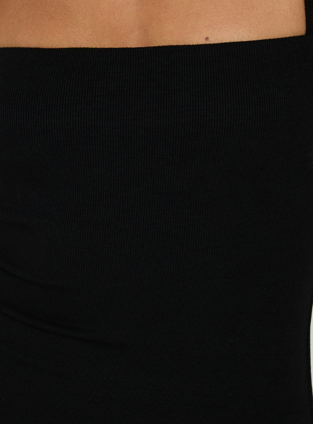 #NOVERA - Vestido Largo Erroll Negro de Punto -