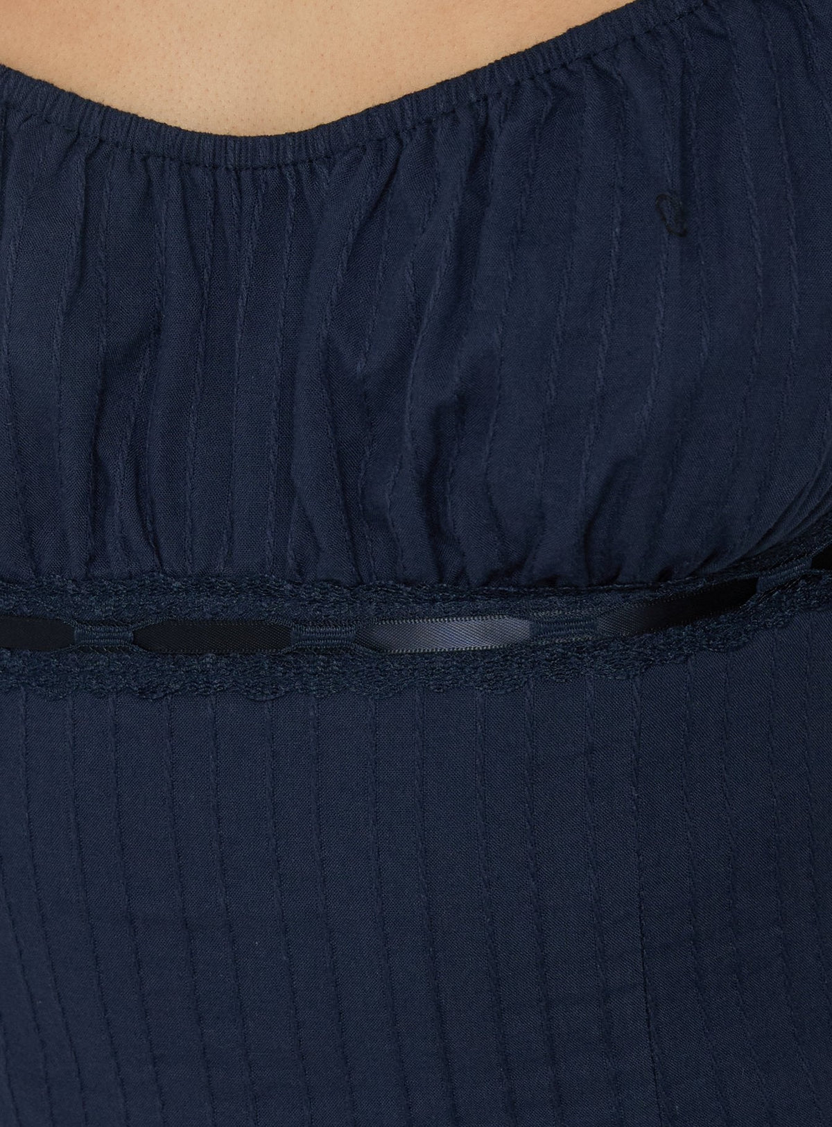 #NOVERA - Vestido Mini Garconne Azul Marino -