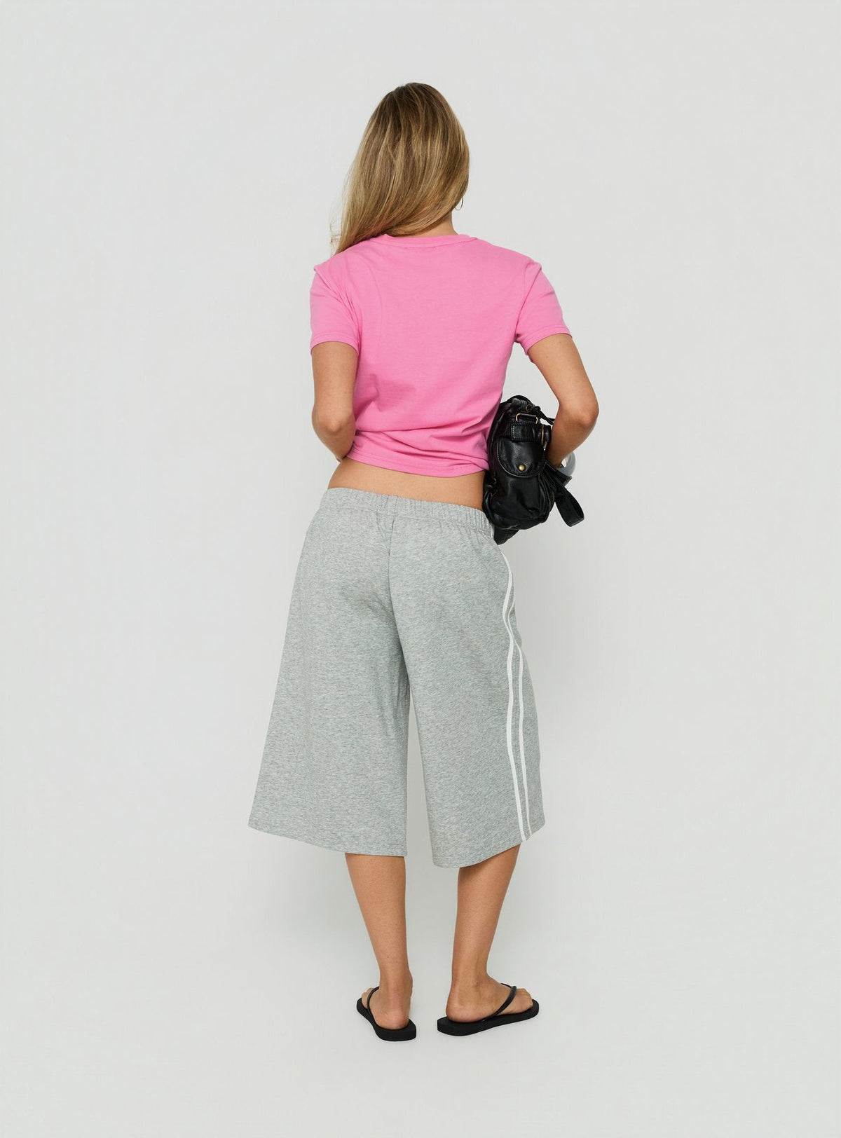#NOVERA - Shorts Sayllor Gris Jaspeado Largos -