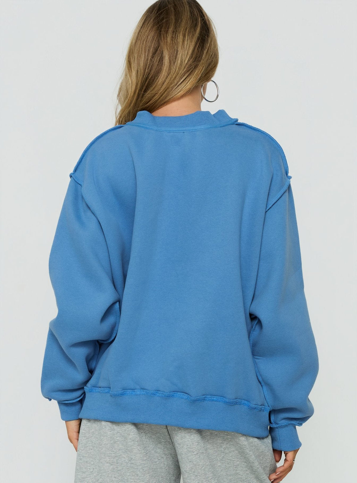 #NOVERA - Jersey York Azul Oversize -