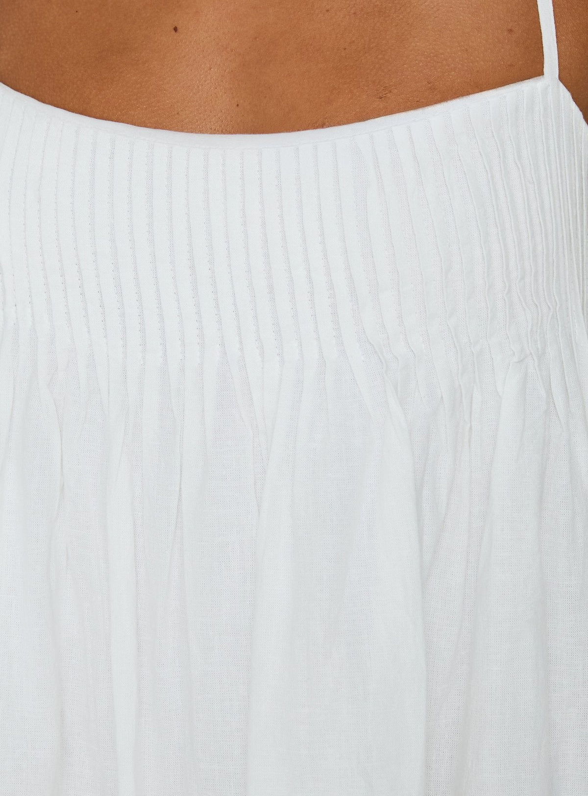 #NOVERA - Vestido Mini Me Blanco Babydoll -
