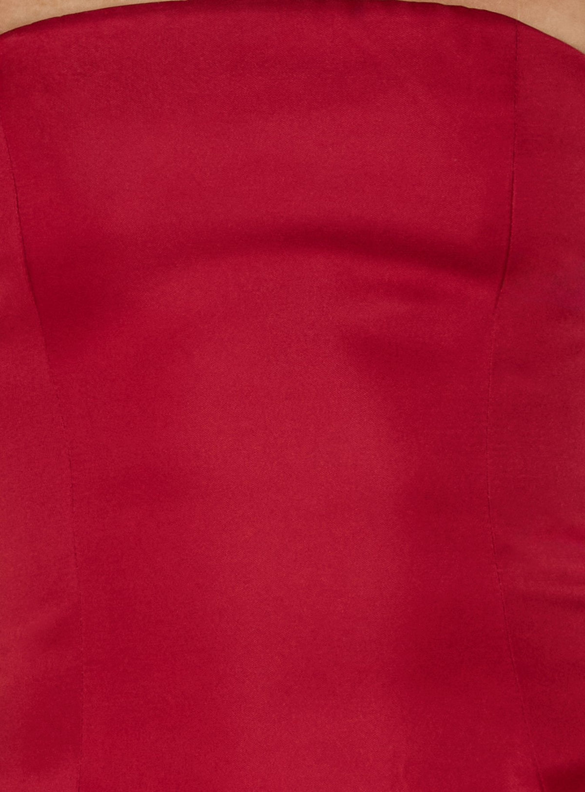 #NOVERA - Vestido Mini Candela Rojo Palabra de Honor -