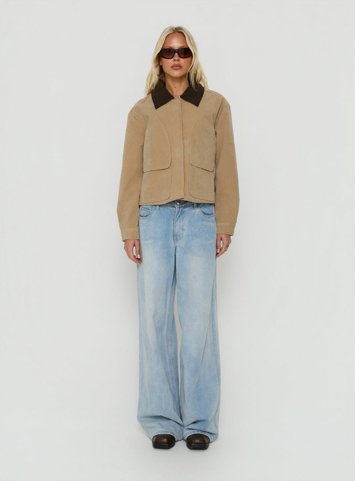#NOVERA - Chaqueta Goldee Workwear Camel -
