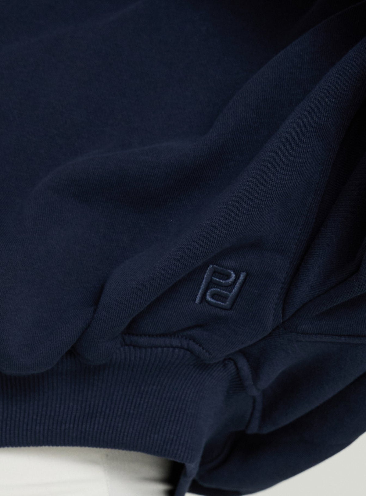 #NOVERA - Sudadera con Capucha Lanna Azul Marino Polar con Cremallera -