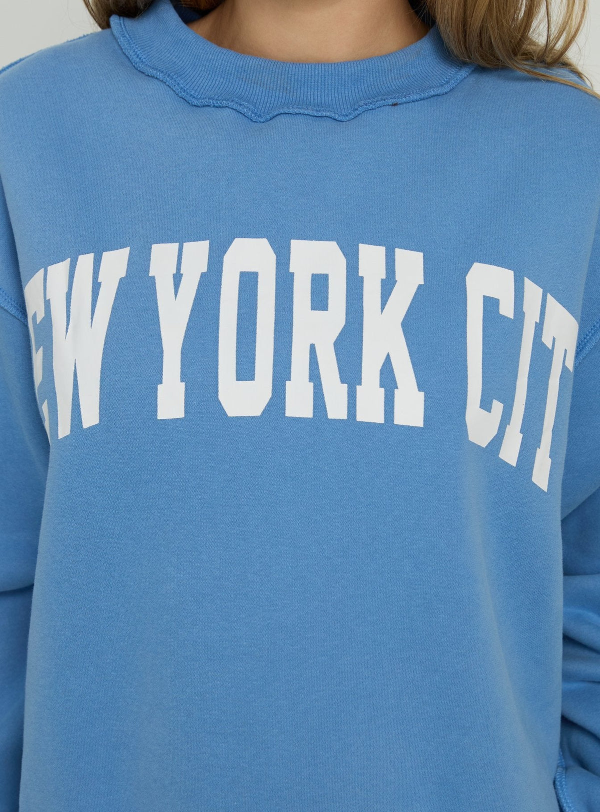 #NOVERA - Jersey York Azul Oversize -