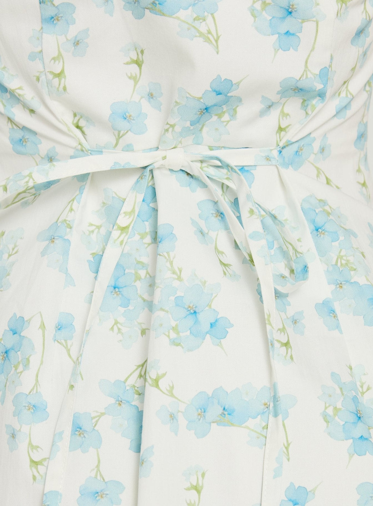 #NOVERA - Mono Corto Kylanah Azul de Flores -