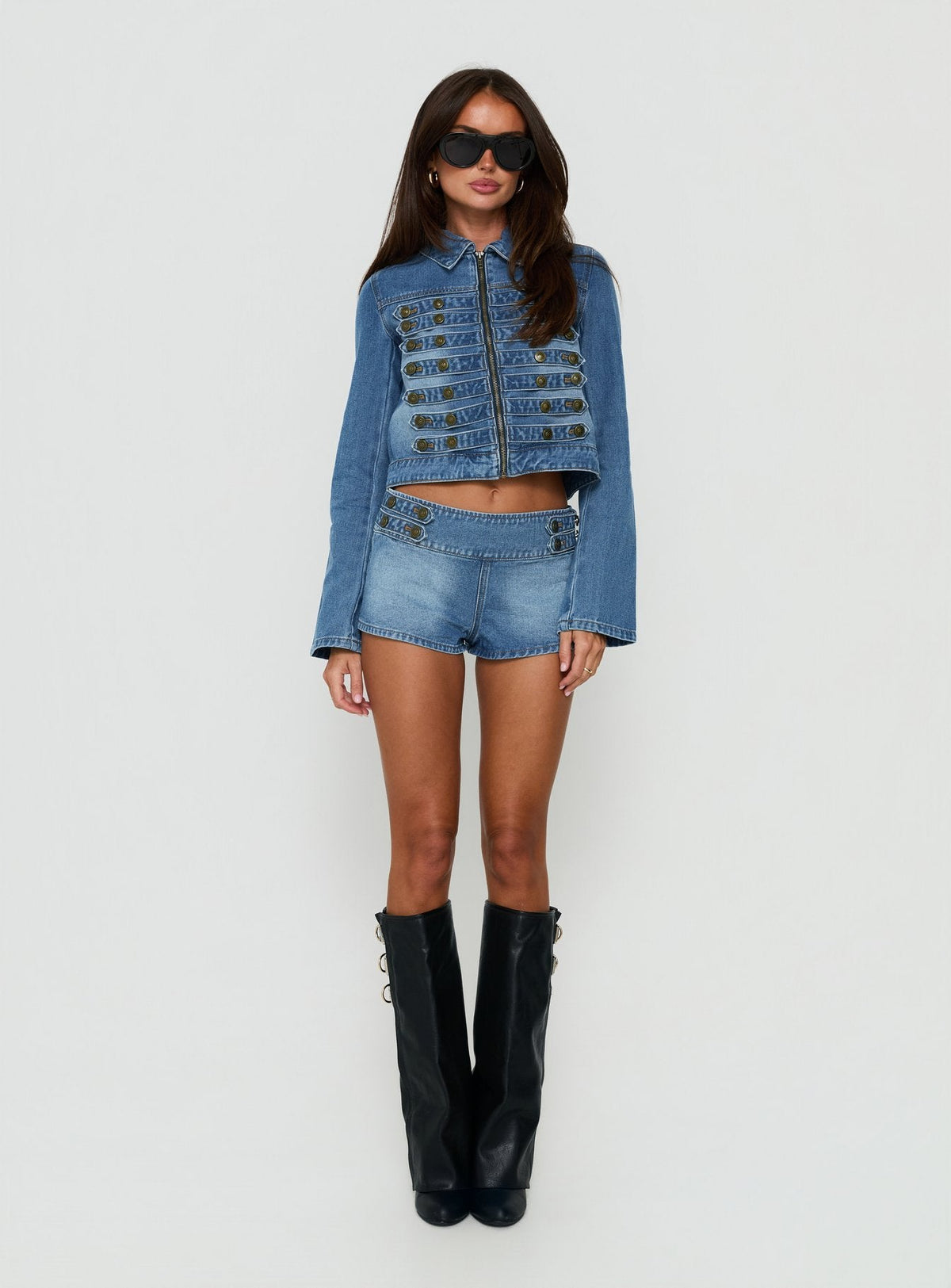 #NOVERA - Chaqueta Kingstonn Azul Lavado Denim -