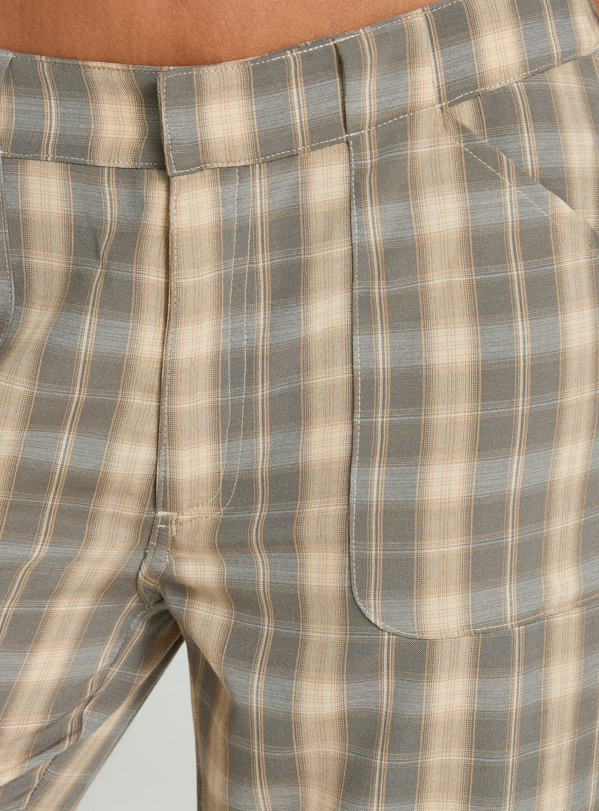#NOVERA - Pantalón Indee de Cuadros Crop Cargo -