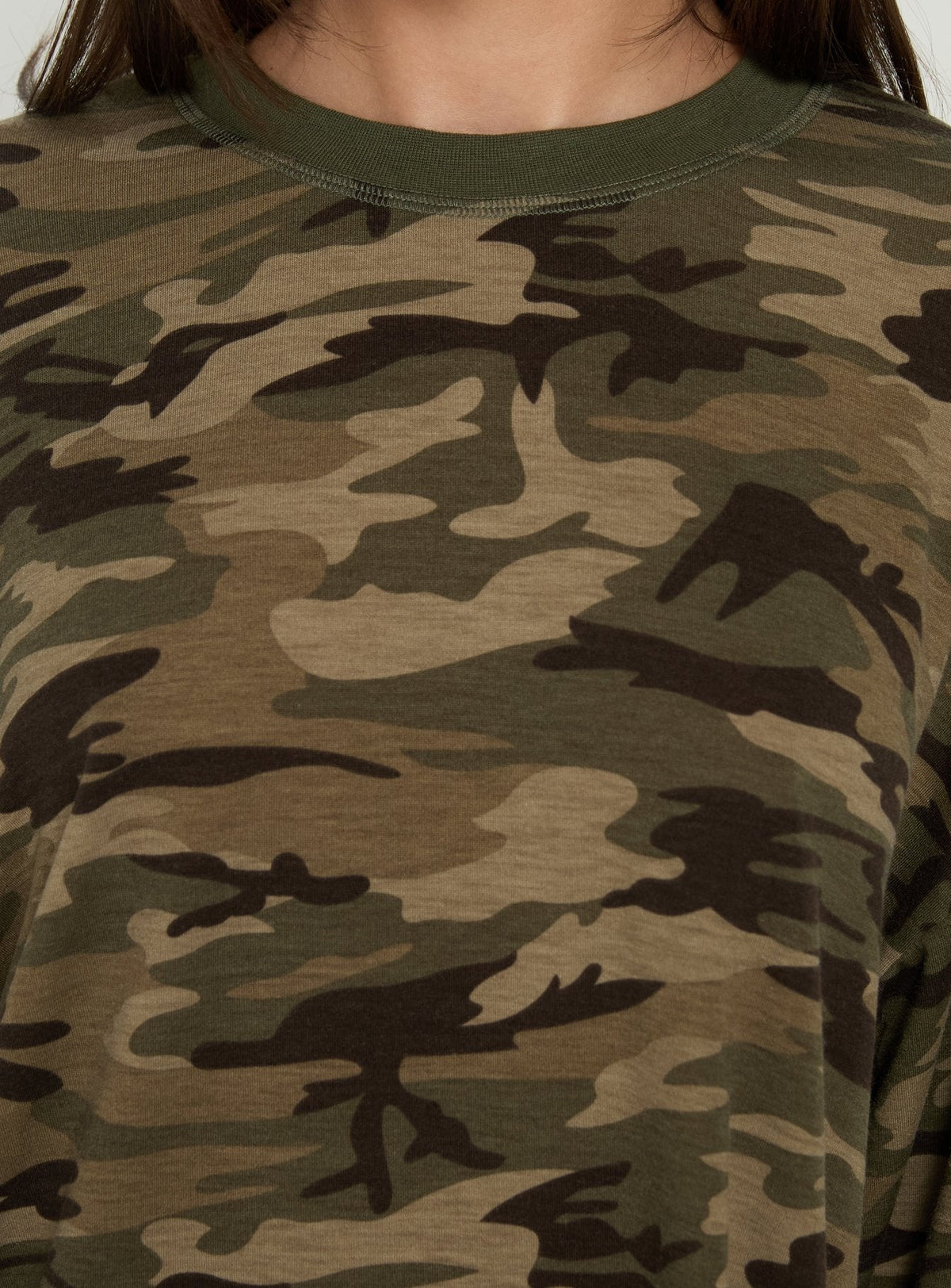 #NOVERA - Top Diana Camuflaje de Manga Larga -