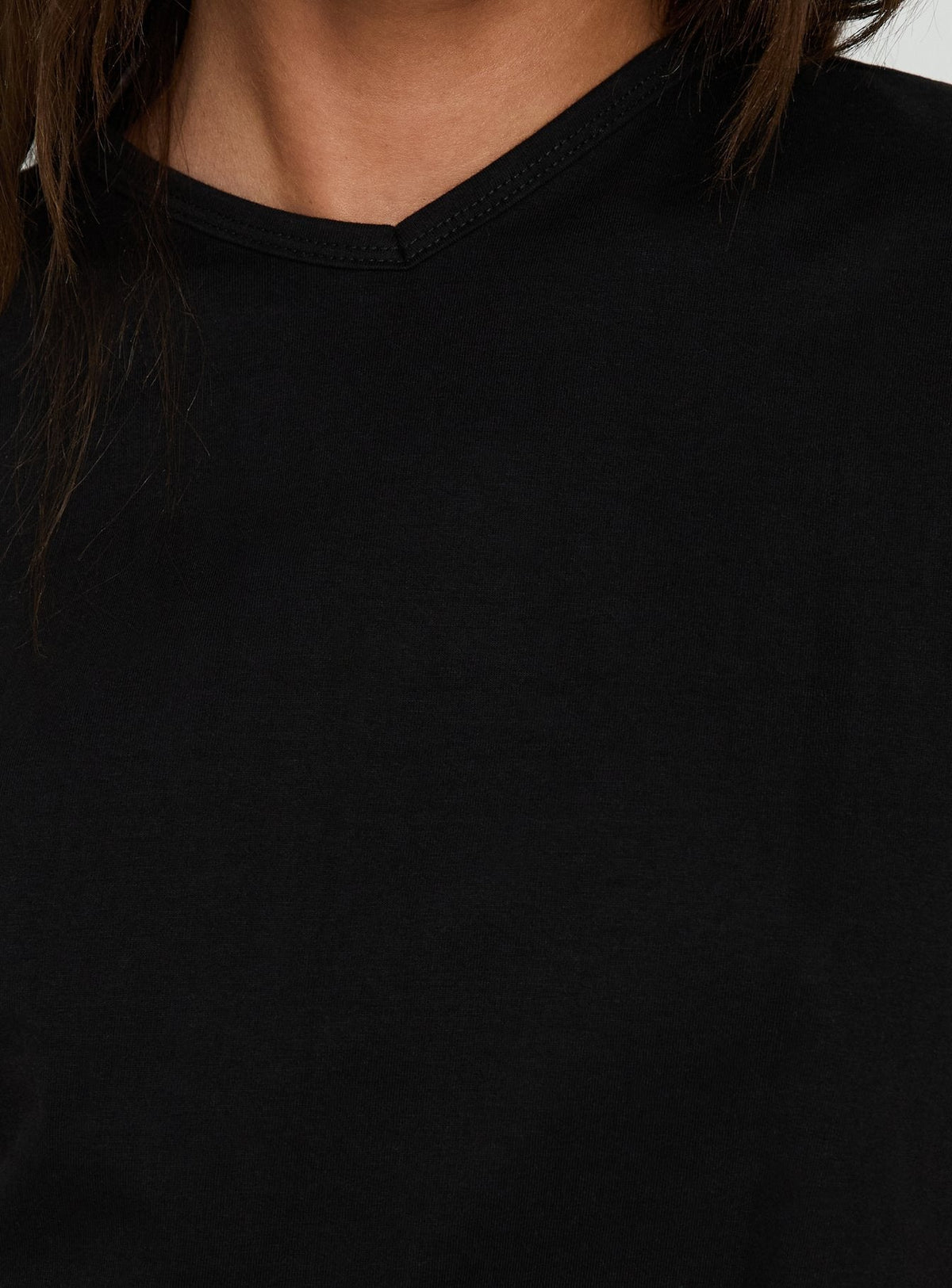 #NOVERA - Camiseta Dealia Negra Holgada -