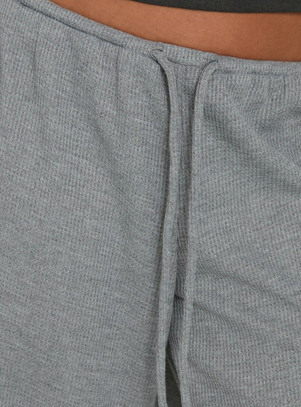 #NOVERA - Shorts Vaqueros Lyrra Gris de Gofre -