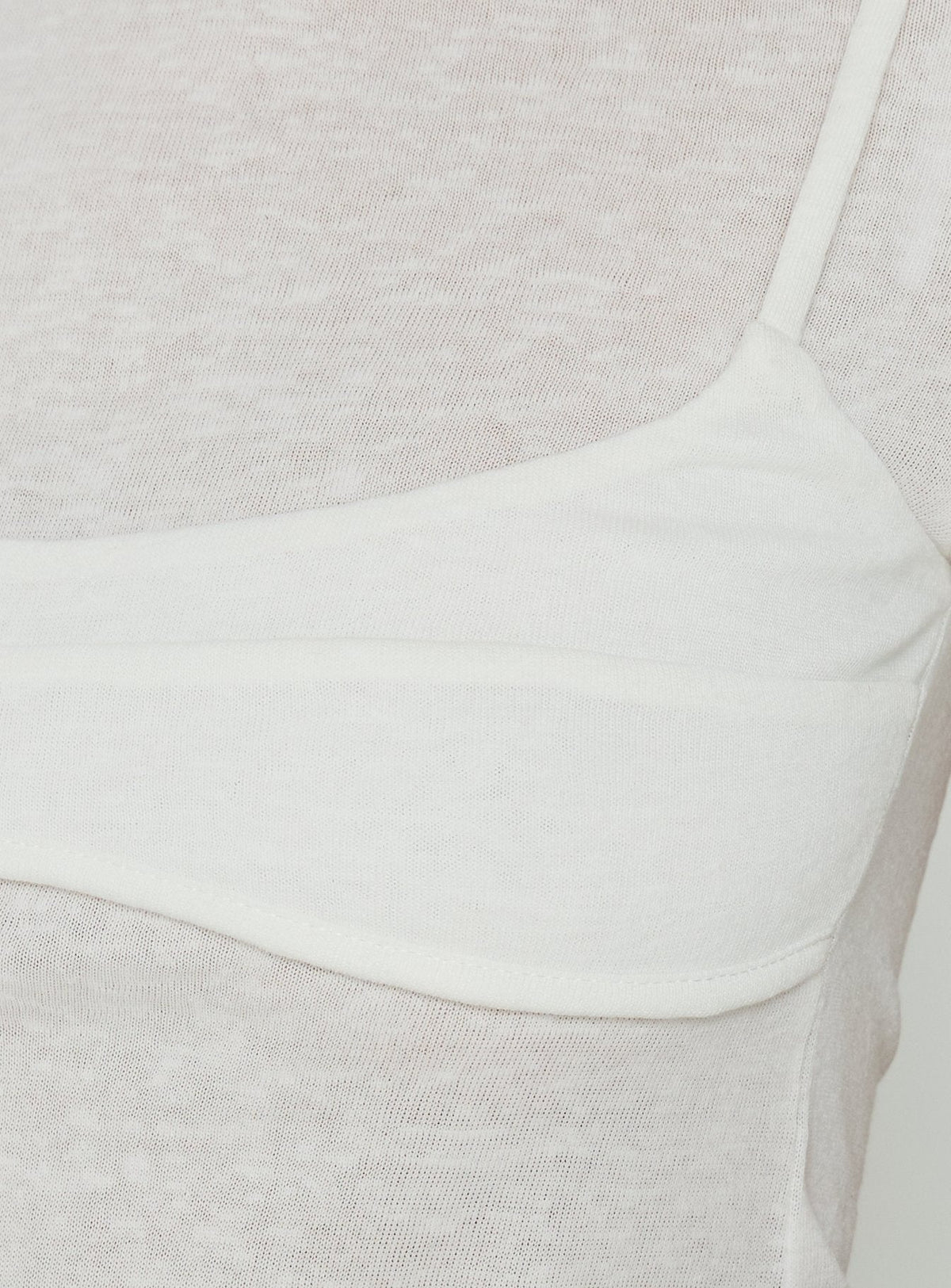 #NOVERA - Camiseta Ciella Blanca de Manga Corta -