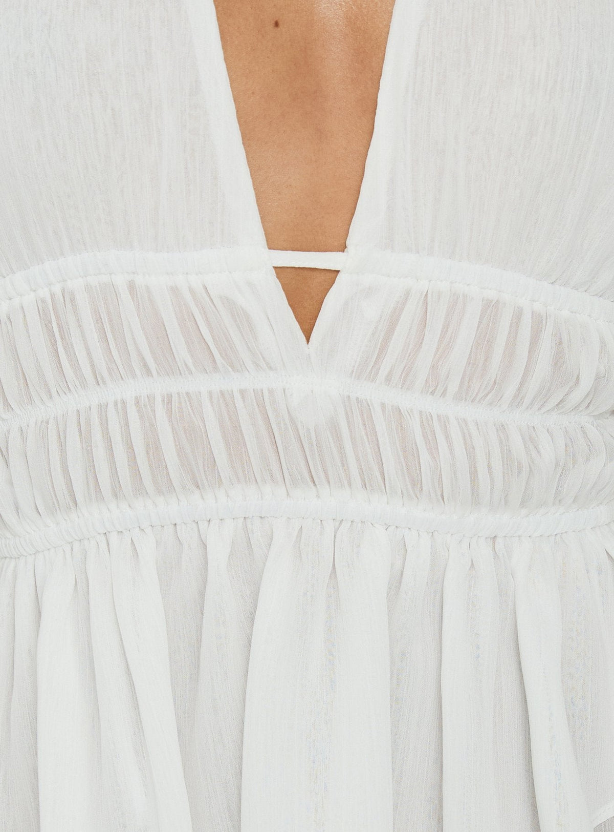 #NOVERA - Top Marina Blanco Halter -